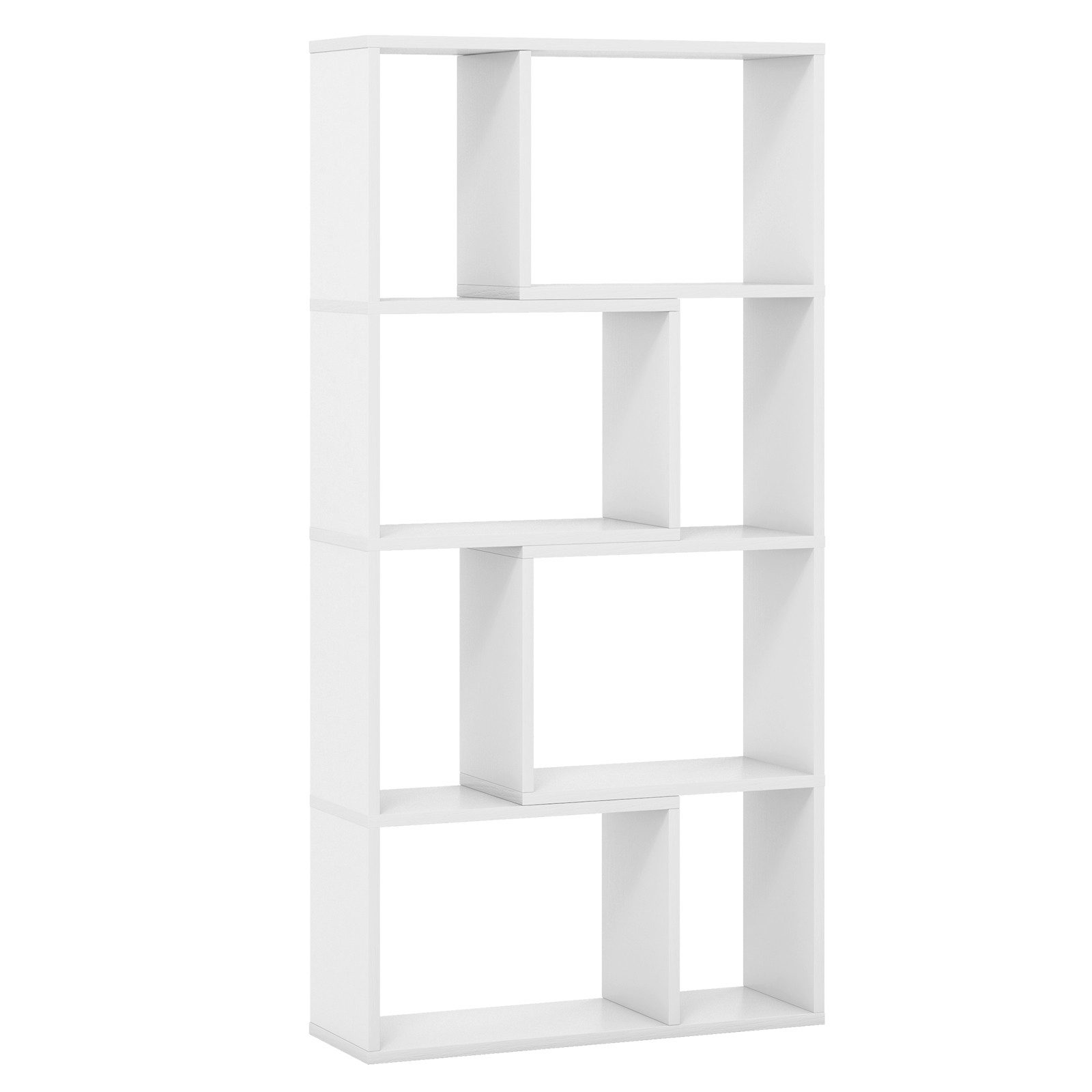 COSTWAY Bücherregal, Standregal, 4 Ebenen, 8 günstig online kaufen