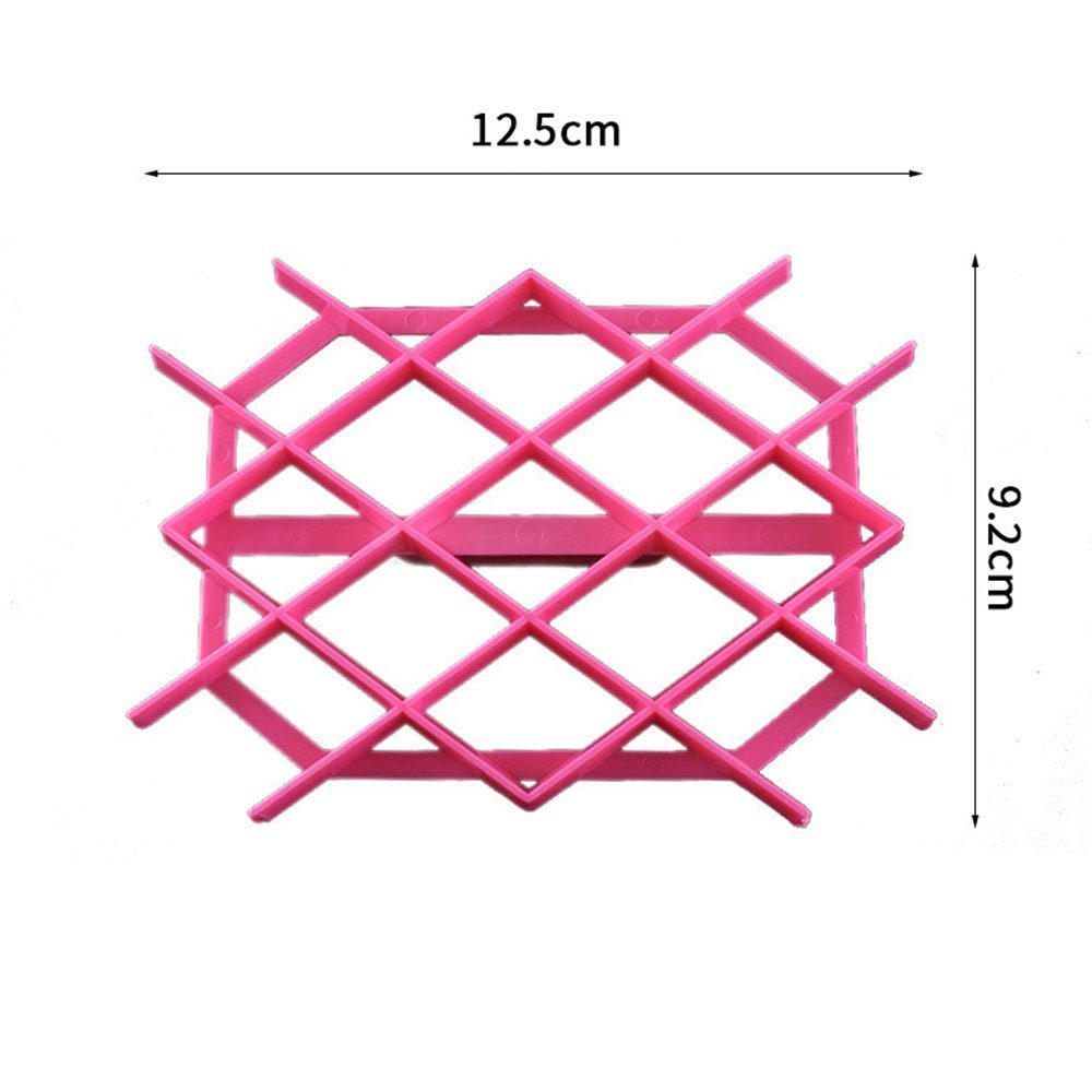 Prägewerkzeug HIBNOPN Obstkuchenform Rosa Form Fondant Diamant Kuchenform