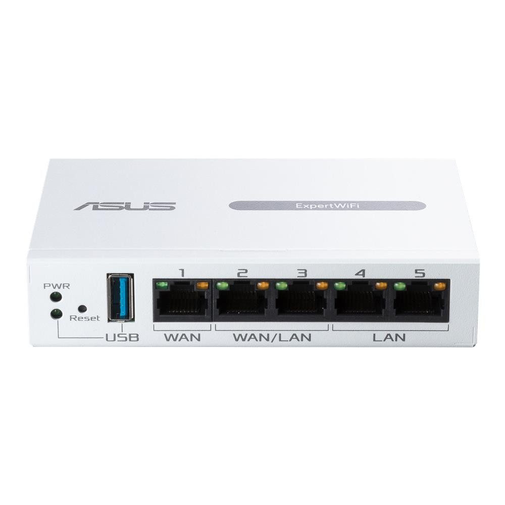 Asus ASUS ExpertWiFi EBG15 WLAN-Router, Gigabit VPN Kabel-Router bis zu 3 WAN-Ethernet-Ports + 1 USB-WAN