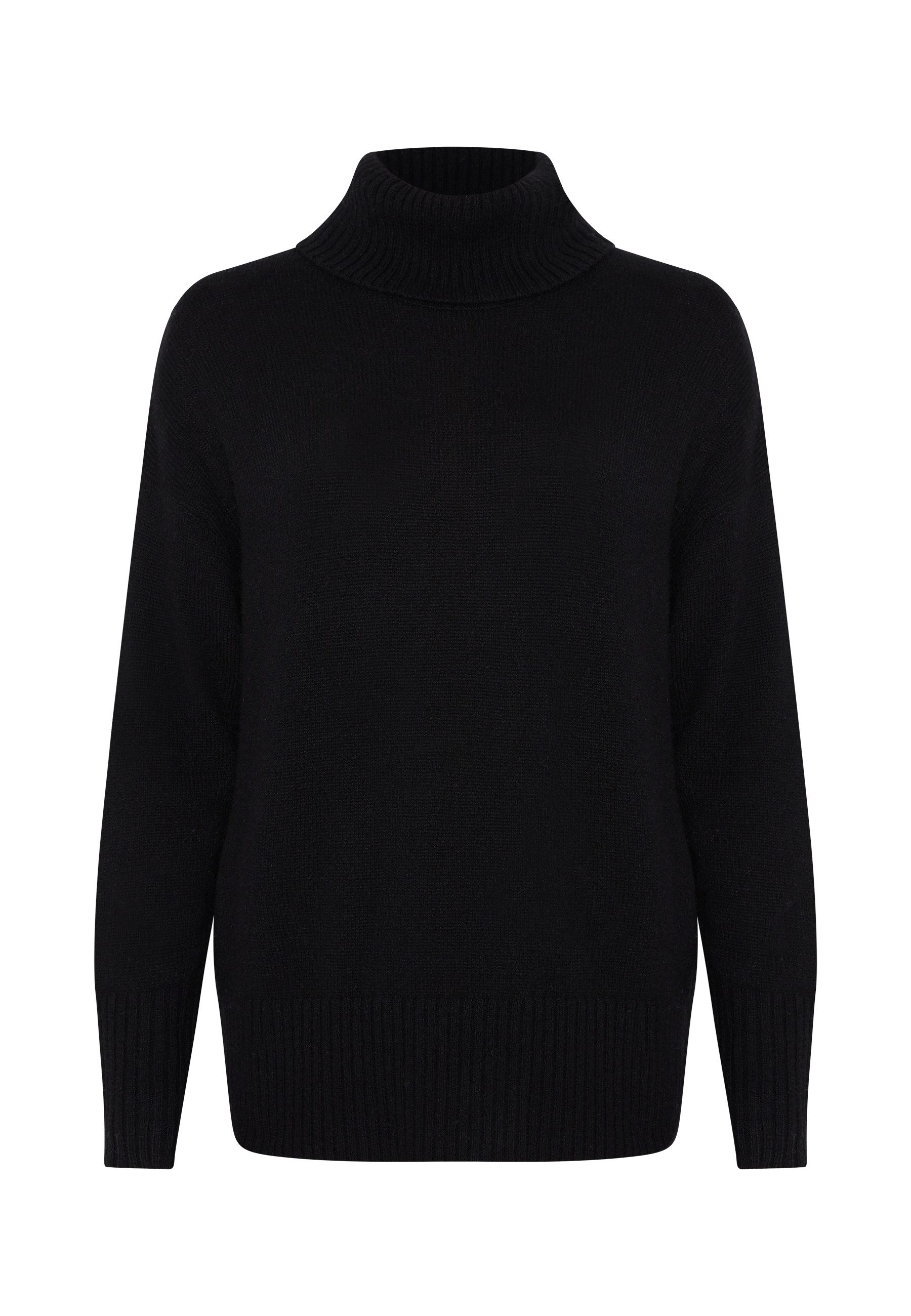 Kaschmirpullover Rollkragenpullover oversize aus 100% Kaschmir