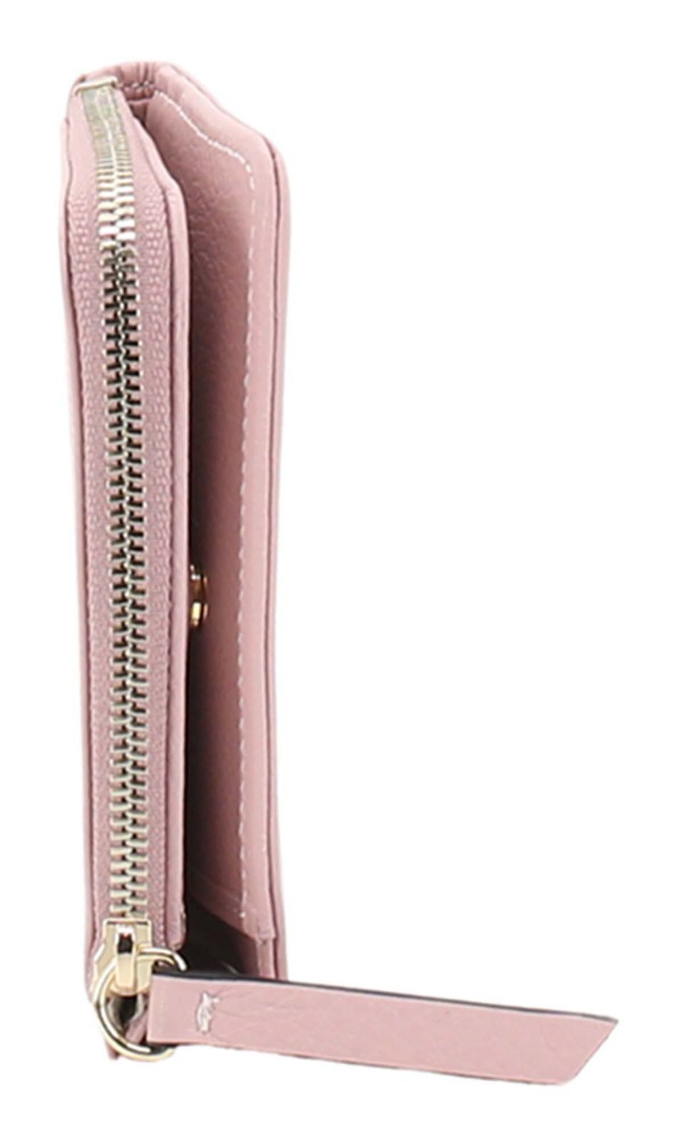 Abro Geldbörse Wallet, aus echtem Leder