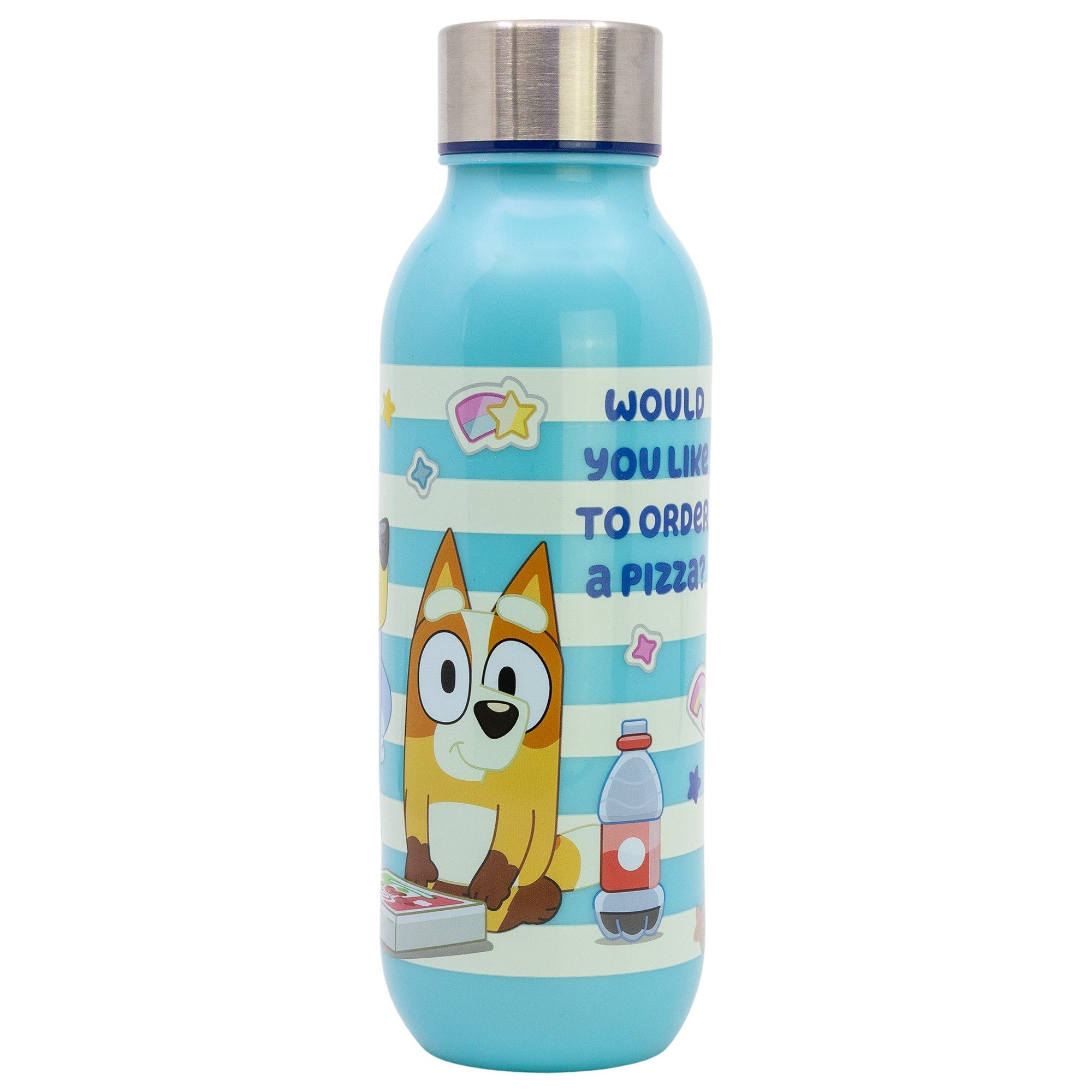 Bluey Trinkflasche Bluey Bingo Kinder Wasserflasche Trinkflasche Flasche 640 ml