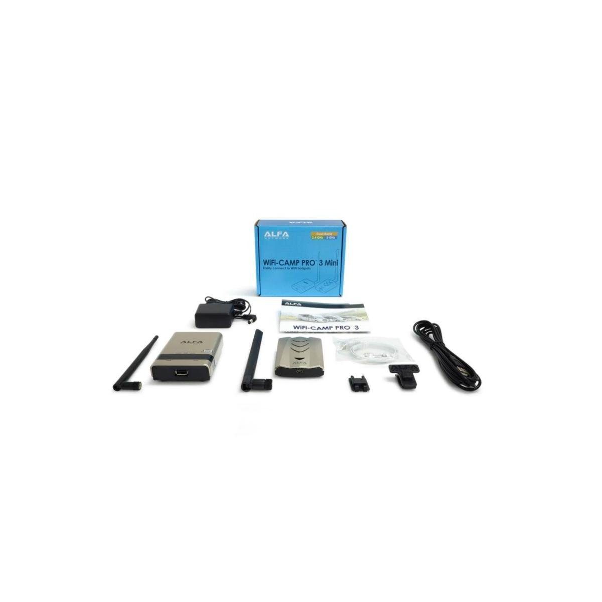 Alfa WIFI CAMPPRO 3 MINI - Range Extender Kit für... Computer-Adapter