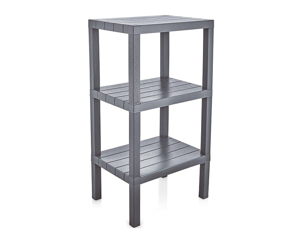 Michelino Ablageregal Badregal Standregal Regal-Ablage, einfaches Stecksystem