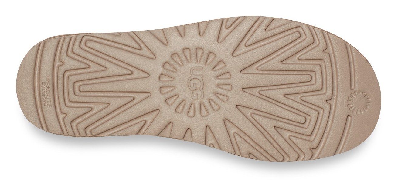 UGG Unisex Classic Ultra Mini Schlupfboots, Bequemschuh, Flats, Hausschuh, Freizeitschuh mit Logopatch