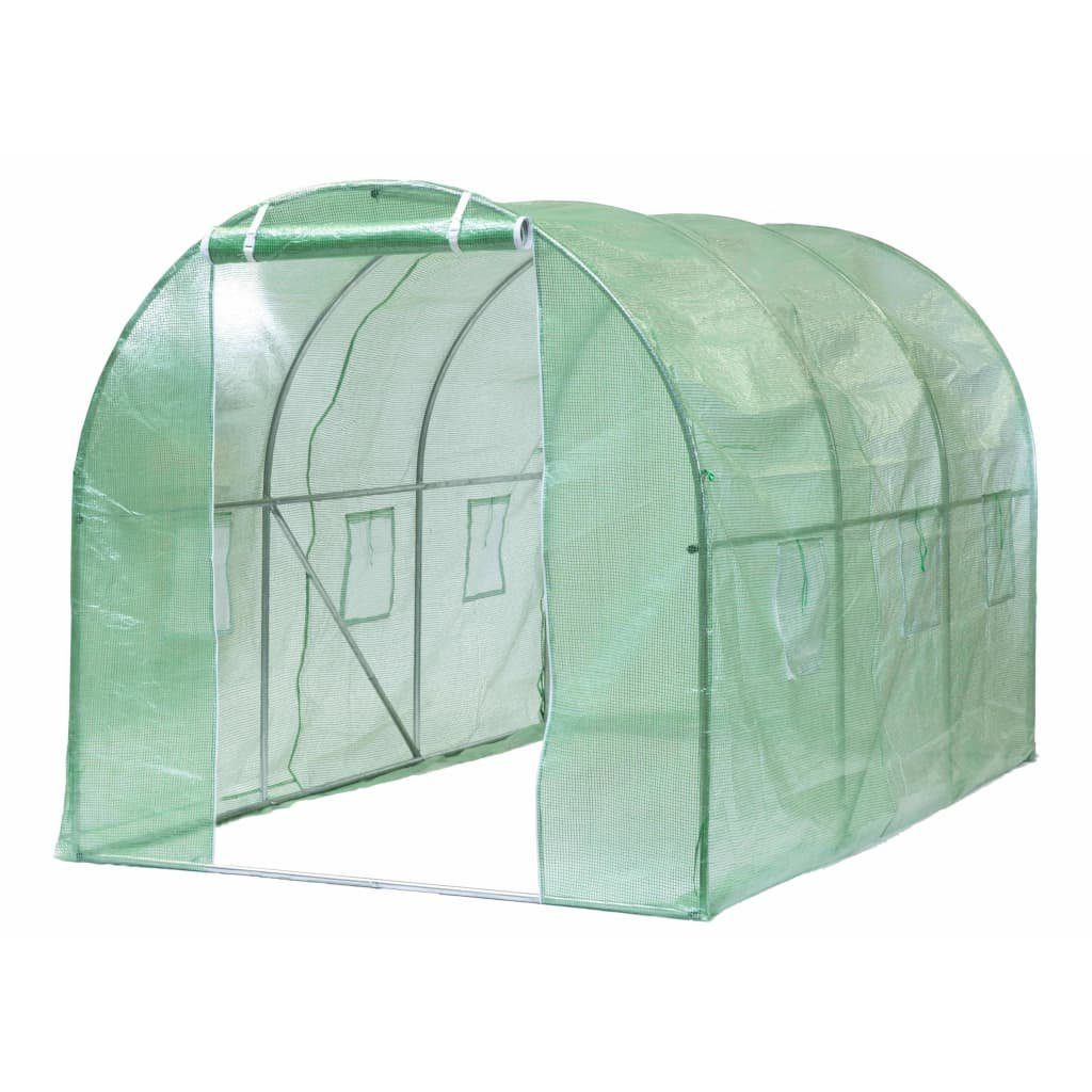 Gewächshaus Gewächshaus 3,5x2x2 m Grün