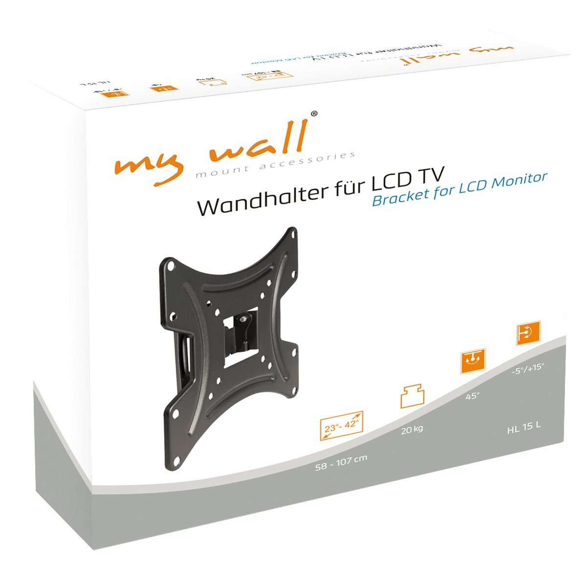 Packung, für TV) (bis LCD wall Wandhalter my 1-teilig, TV-Wandhalterung, Zoll, HL15L 42
