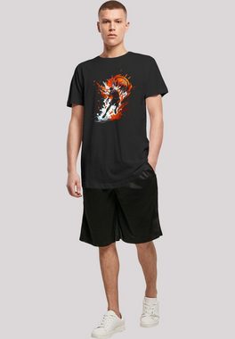 F4NT4STIC T-Shirt Basketball Splash Sport LONG Print