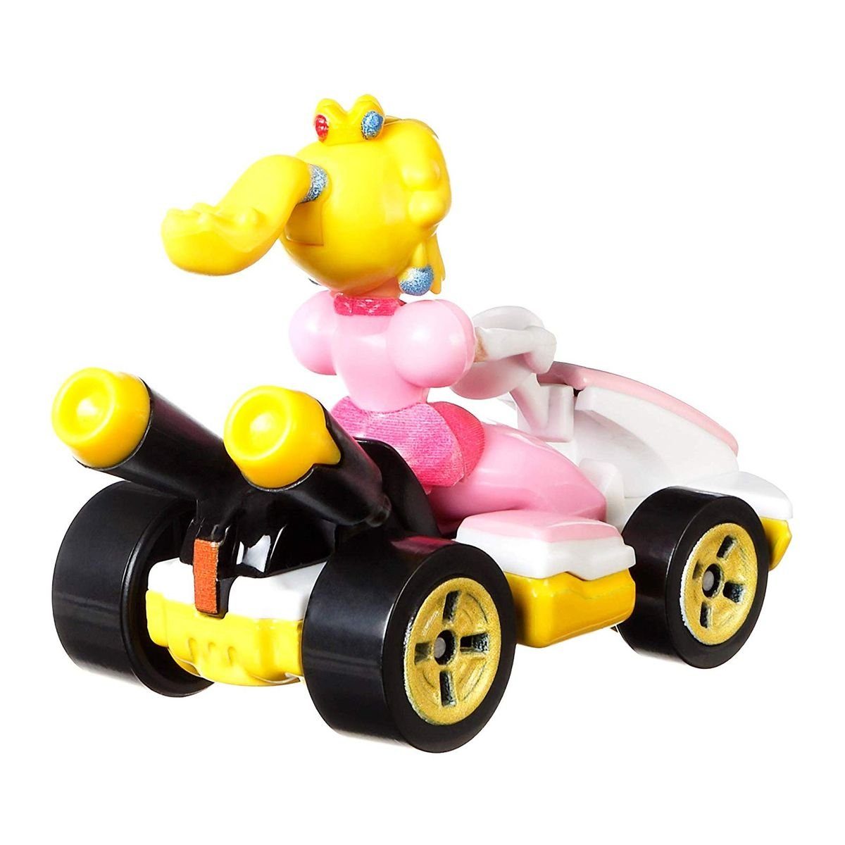 Mattel® Spielzeug-Rennwagen Kart Mini - mit Die-Cast GBG28 Fahrzeug - Hot Fi Wheels Mattel - Mario