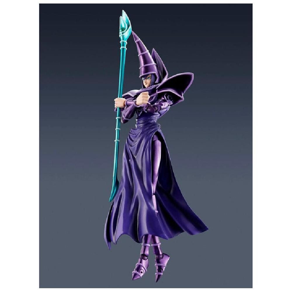 Bandai Tamashii Nations Sammelfigur Yu-Gi-Oh! Dark Magician S.H. MonsterArts Figur 19cm