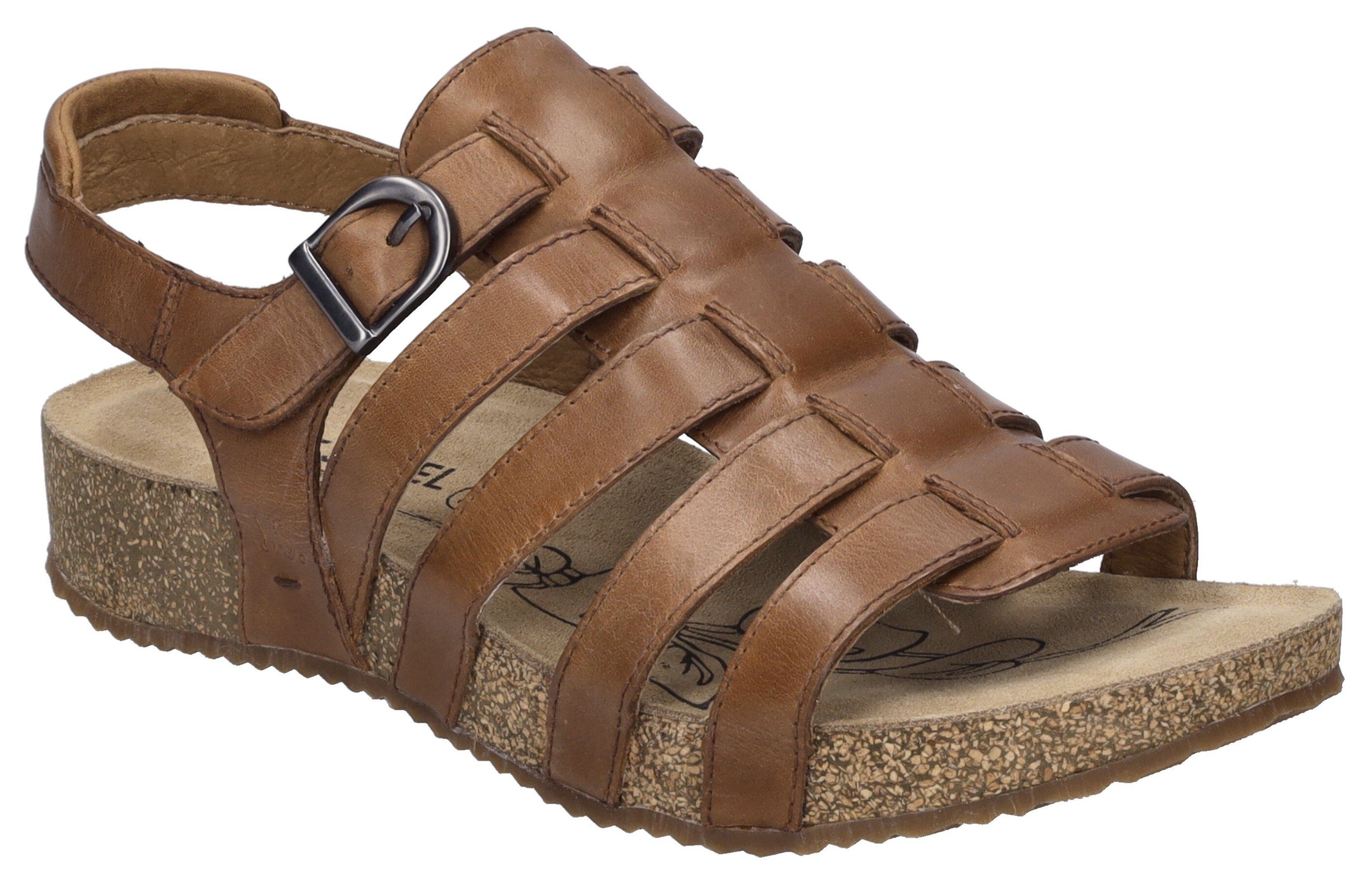 Josef Seibel Tonga 81 Sandale, Sommerschuh, Sandalette, Plateauabsatz, mit Schnallenverschluss