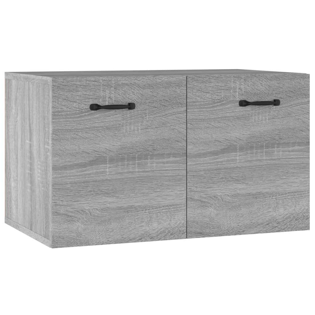 cm Grau Fächerschrank Holzwerkstoff (1-St) vidaXL Sonoma 60x36,5x35 Wandschrank