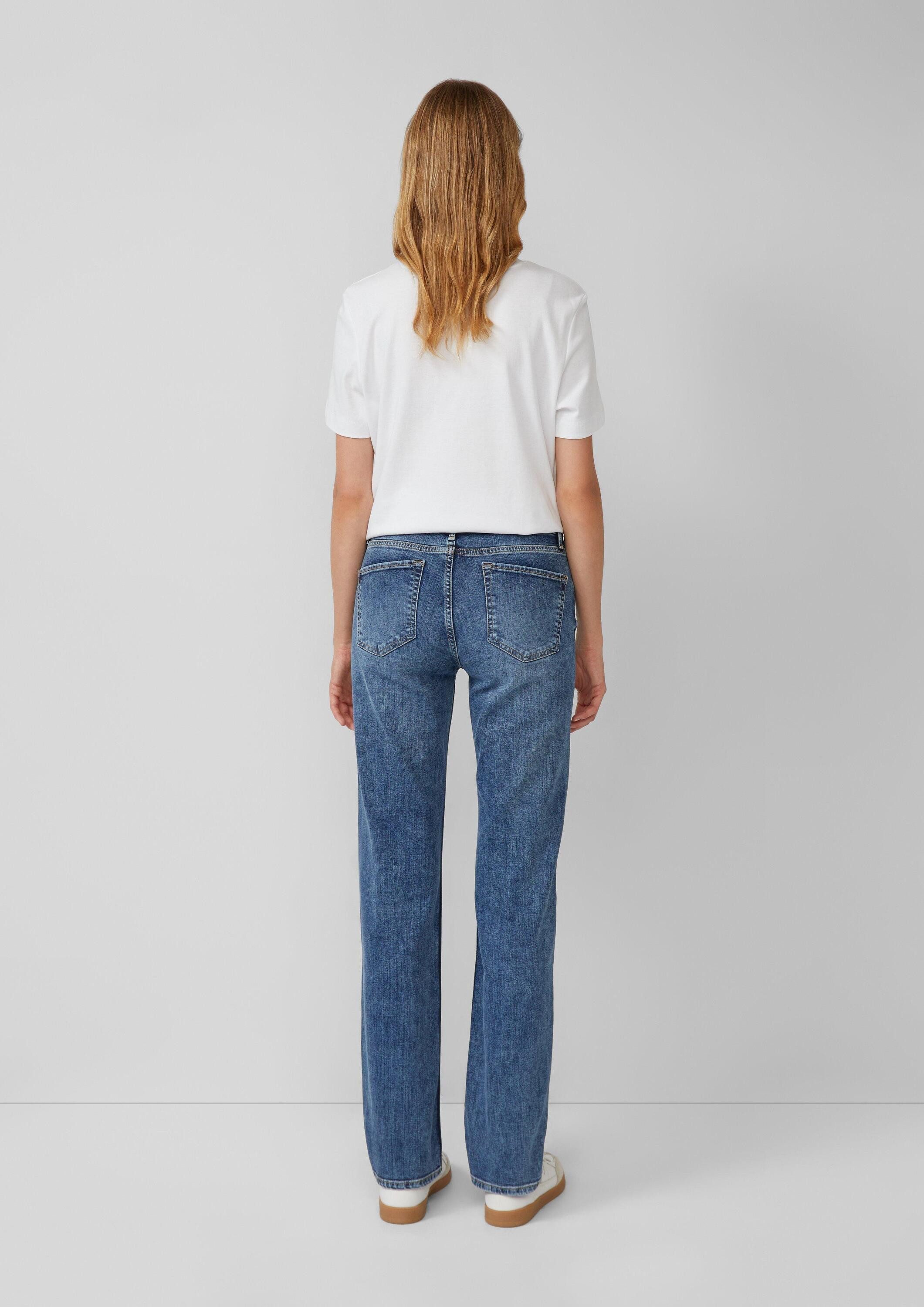 s.Oliver Regular-fit-Jeans Jeans-Hose KAROLIN Jeans Karolin / Regular Fit / Mid Rise / Straight Leg