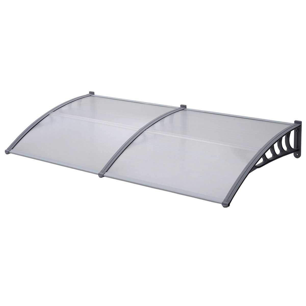 SVITA Vordach Vordach (1 St), Schutz, Polycarbonat, mit Halterung