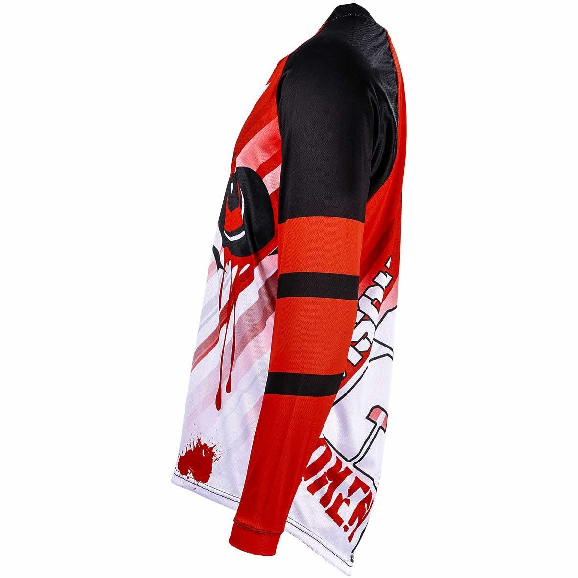 Funktionsshirt MX Jersey Division Rot Broken Head Original Design