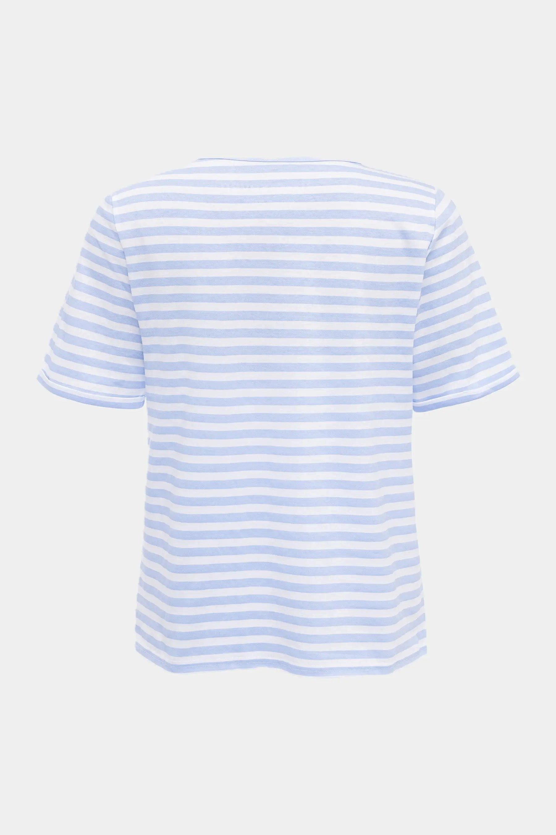 six-o-seven T-Shirt Six-o-Seven T-Shirt maritim mit Stern-Print in CLOUD