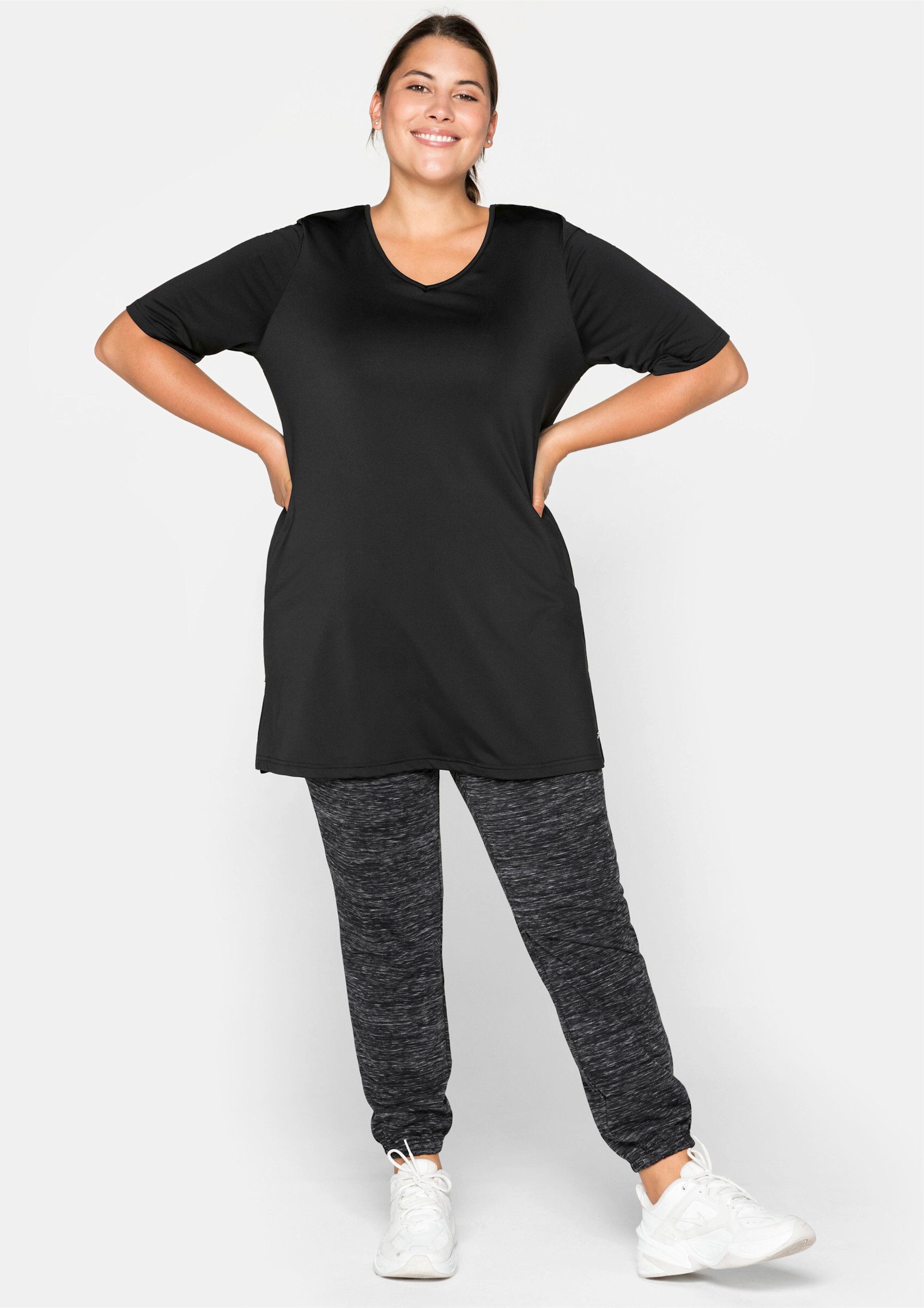 Sheego Trainingsshirt Funktionsshirt . günstig online kaufen