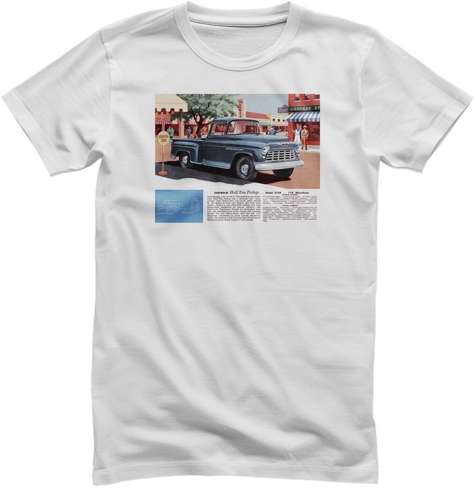 Chevrolet T-Shirt Chevy Half-Ton Pickup Retro Add T-Shirt
