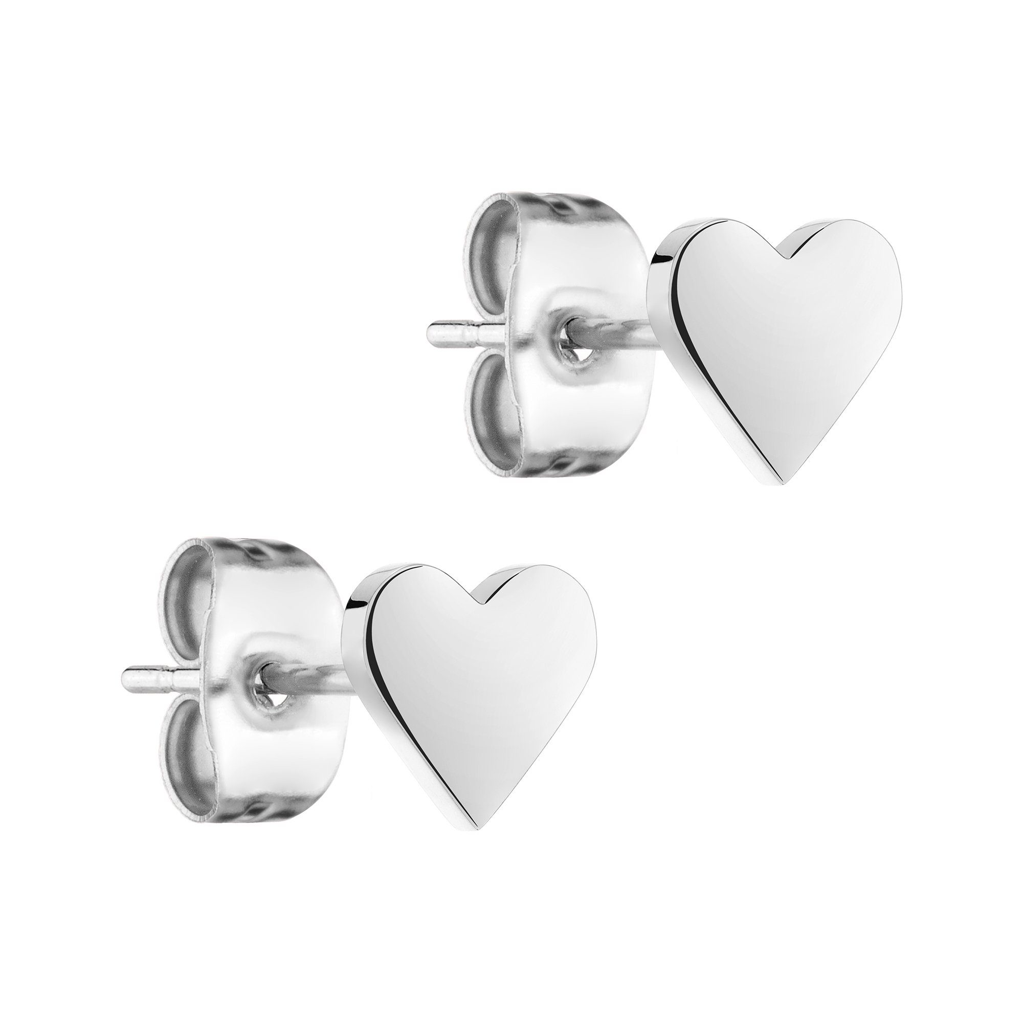 Tamaris Paar Ohrstecker Heart Edelstahl