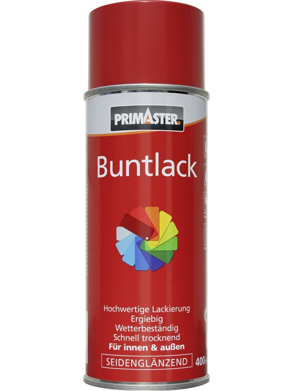 Sprühlack Primaster Lackspray 400 ml feuerrot seidenglänzend