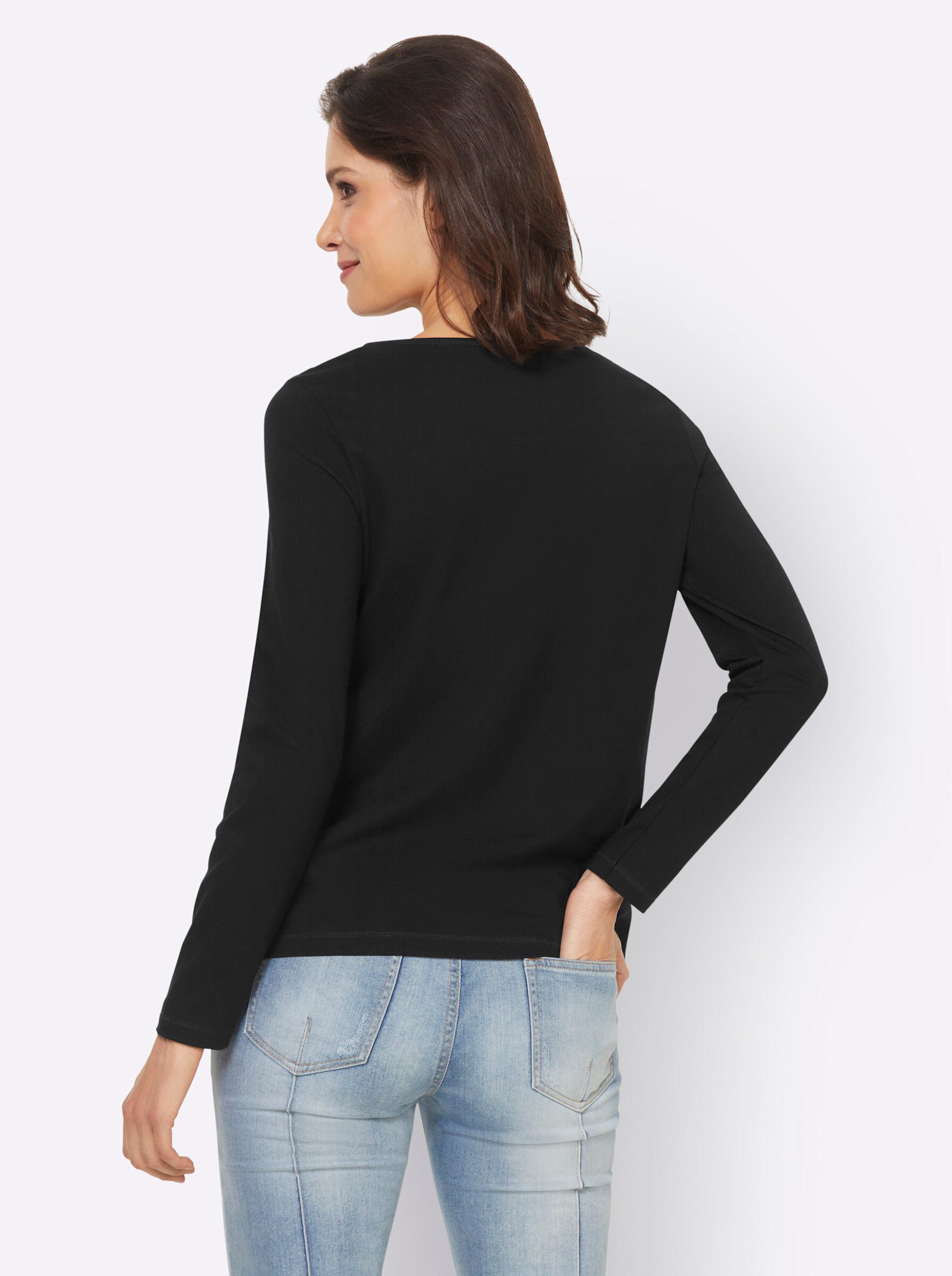 heine T-Shirt Langarmshirt . günstig online kaufen