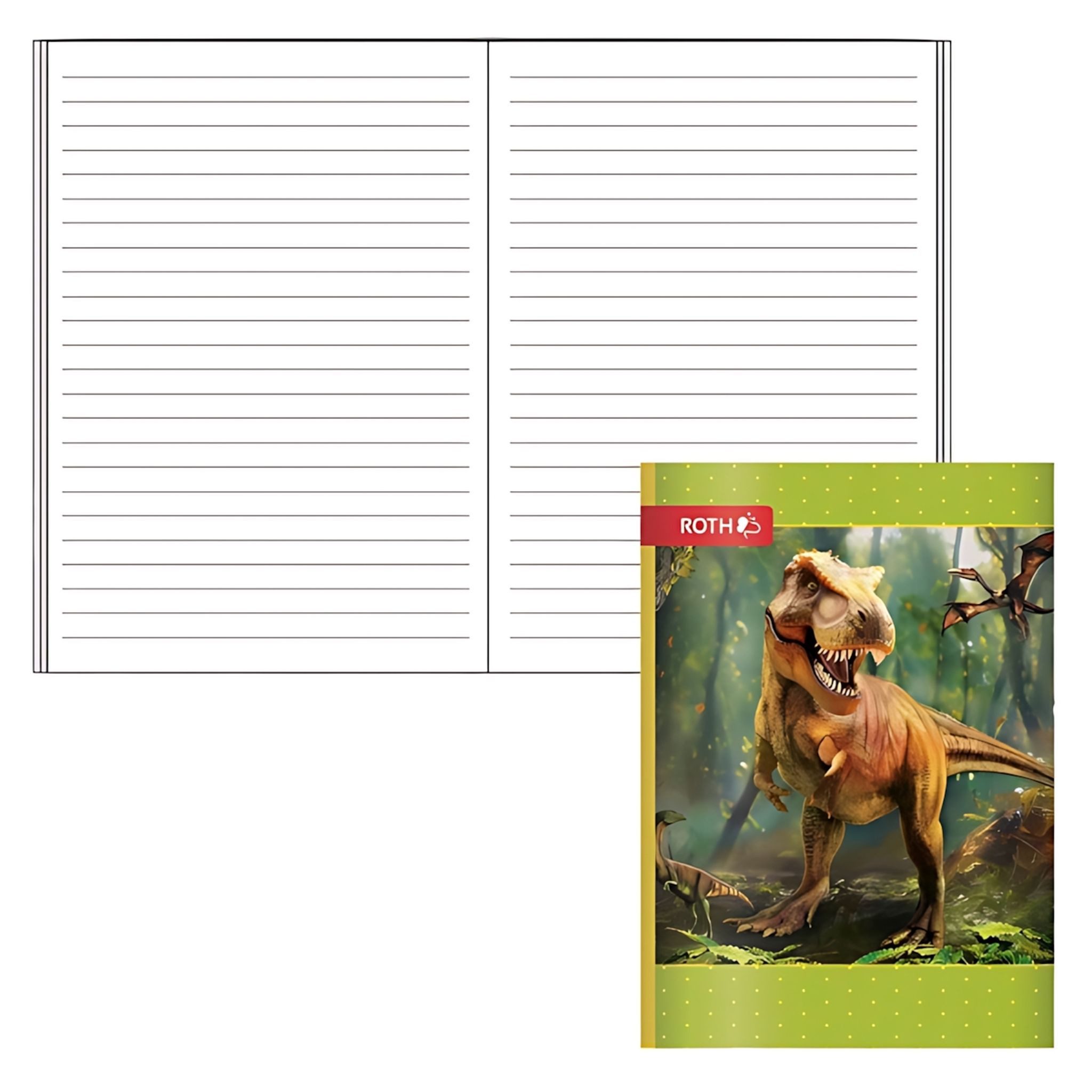 Roth Schulheft Roth Muttihefte/ Oktavhefte T-RexWelt