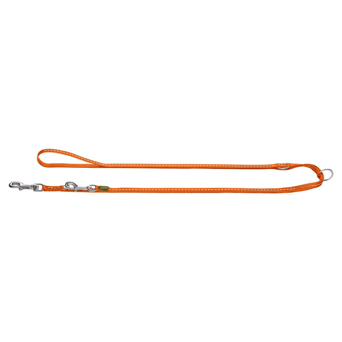 Hundeleine Verstellbare Führleine Tripoli orange, reflektierend