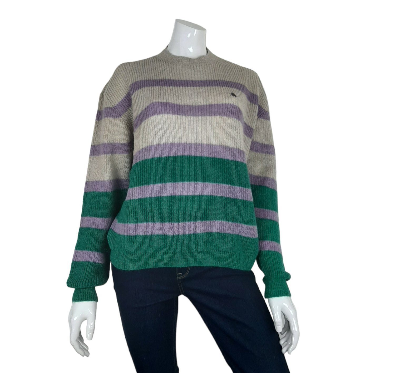 Gaastra Strickpullover Gaastra Женщинам Strickpullover Elysia gestreift grau grün