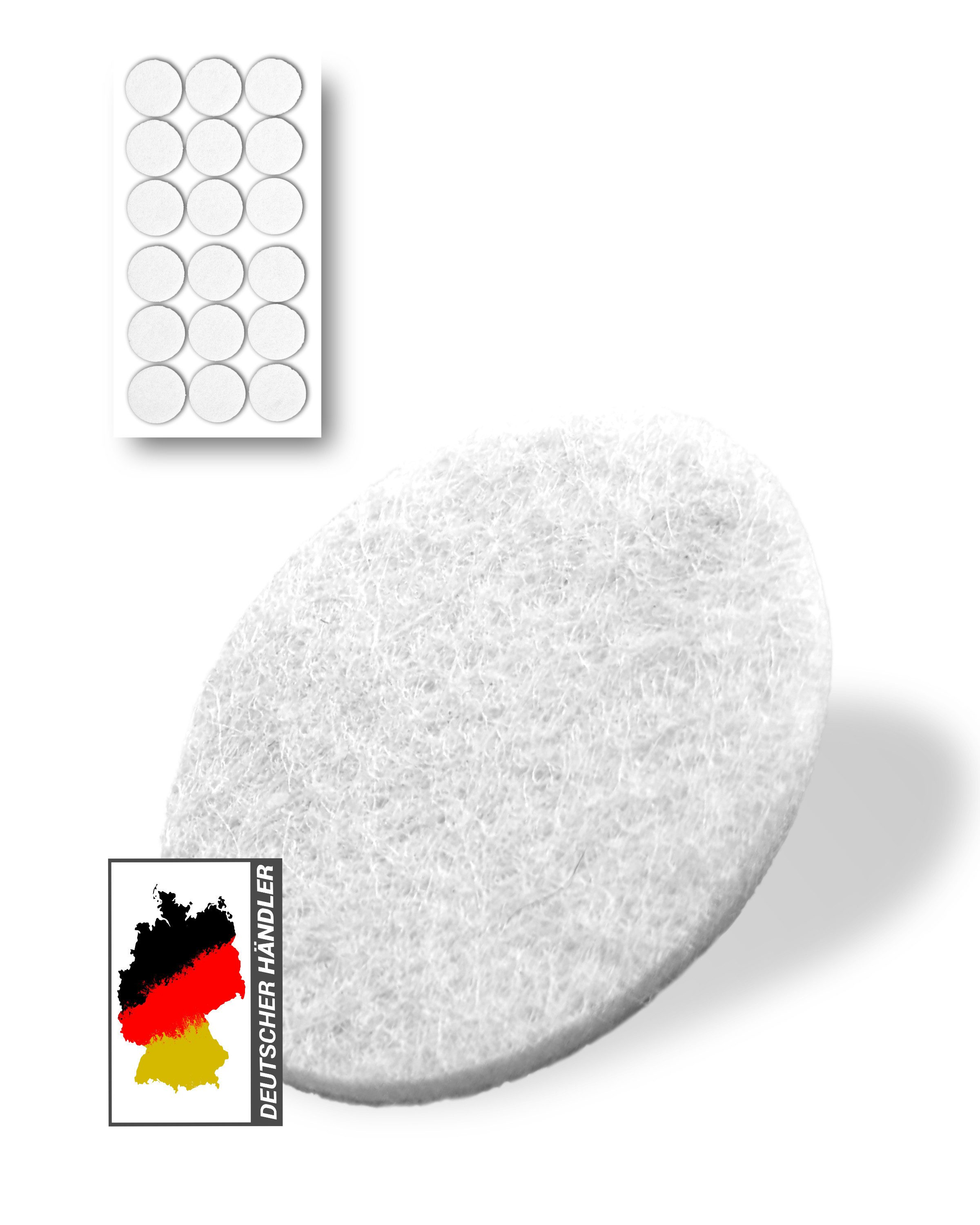 Trevendo Filzgleiter Filzgleiter Selbstklebend, (18 St)