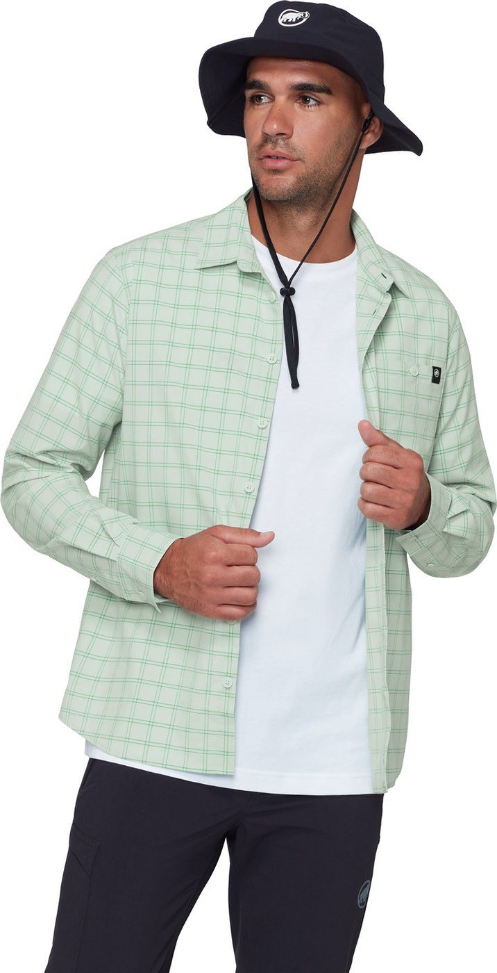 Mammut Funktionshemd Lenni Longsleeve Shirt Men silver sage-pinea