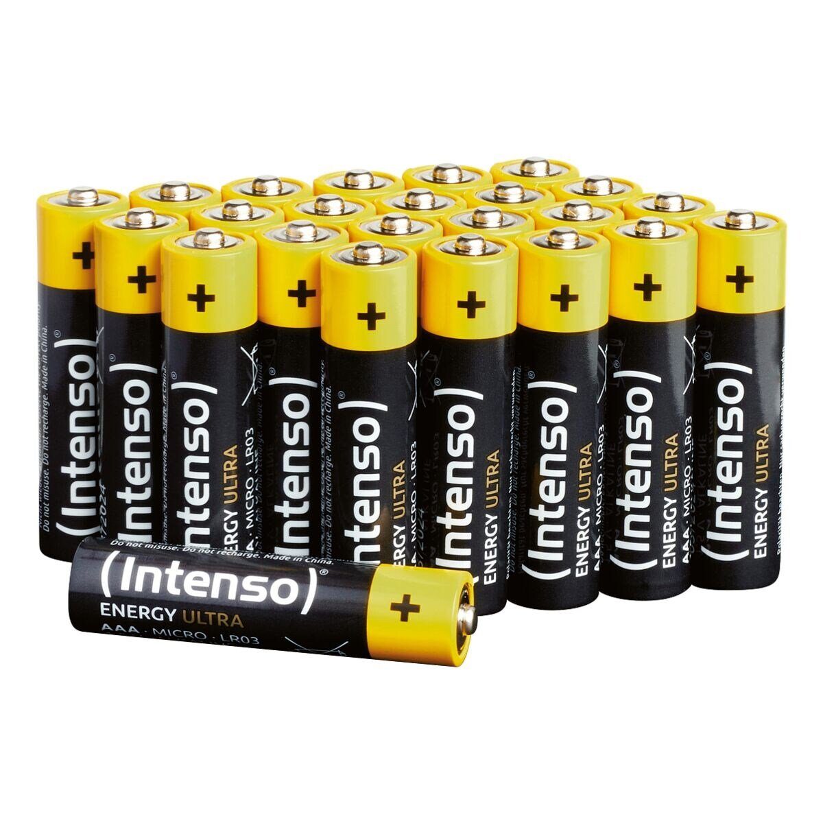 Intenso Energy Ultra Batterie, (1.5 V, 24 St), Micro / AAA / LR3 / LR03, 1,5 V, Alkali