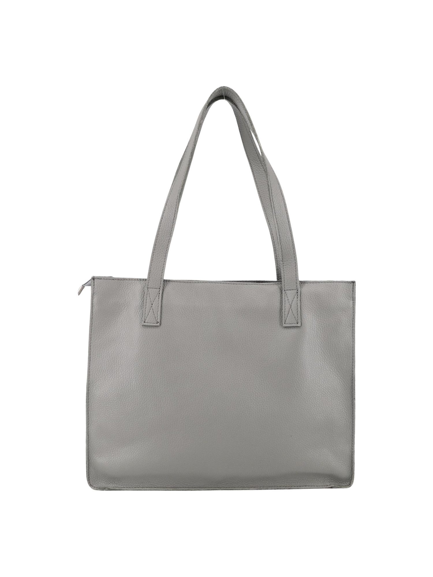 BRISE TASCHE Shopper Eleganter Leder Shopper mit Reißverschluss, 100% Echtleder, großes Hauptfach, Reißverschluss, leichte Struktur
