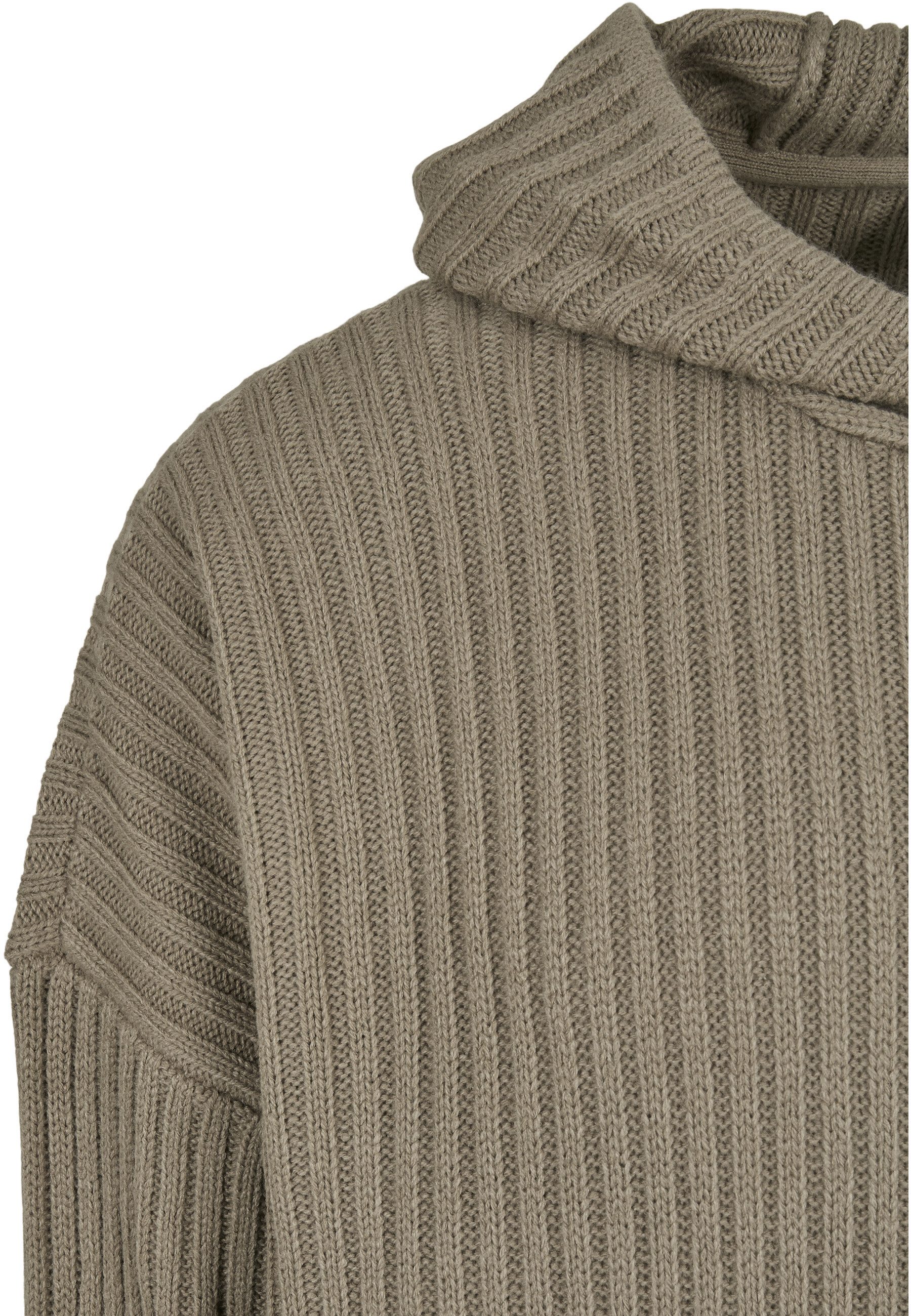 URBAN CLASSICS Rundhalspullover Urban Classics Herren Knitted Hoody (1-tlg) – Bild 4 von 5