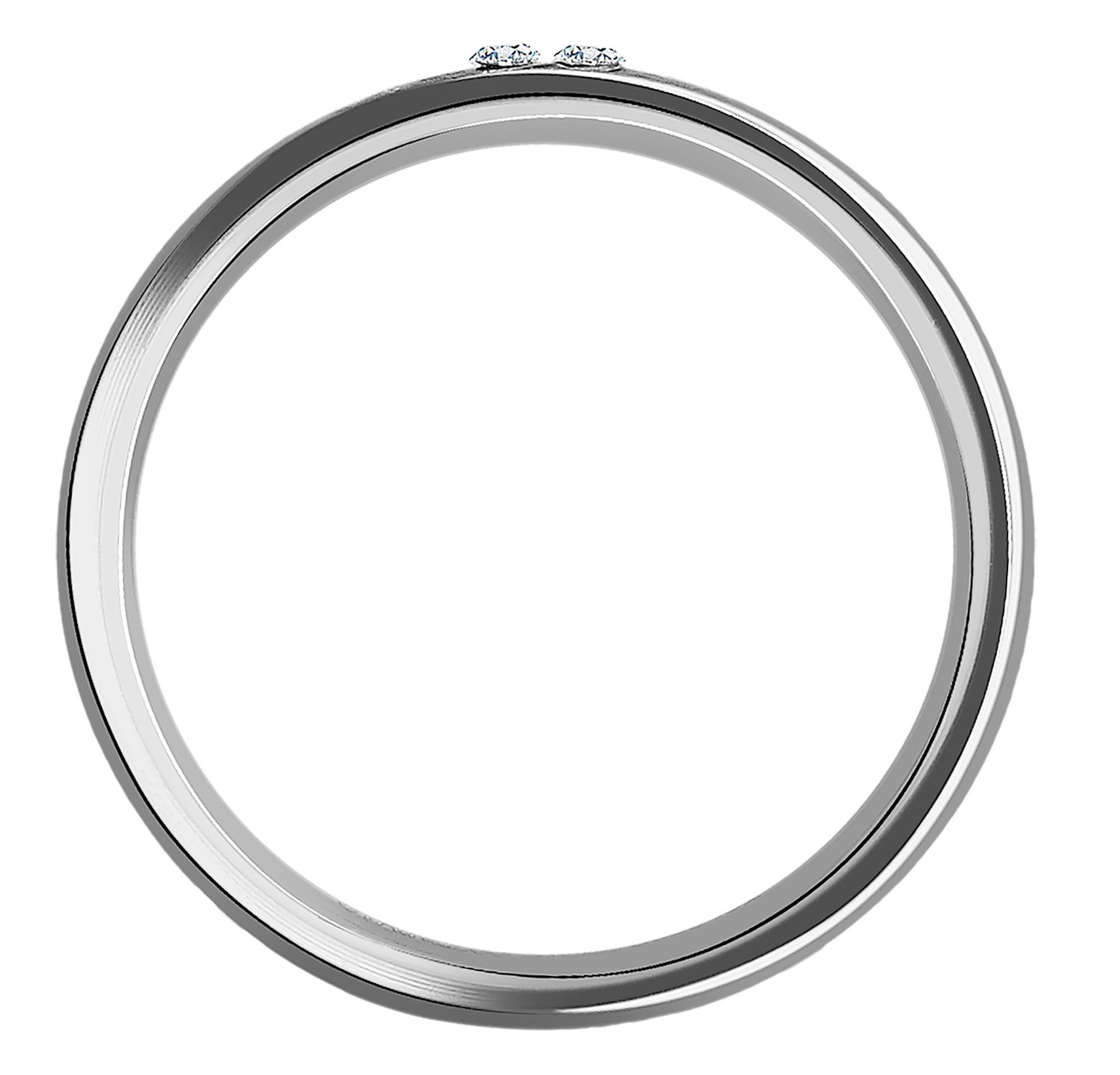 AKZENT Fingerring Silvi Edelstahl silber Damen, Damen Ring günstig online kaufen