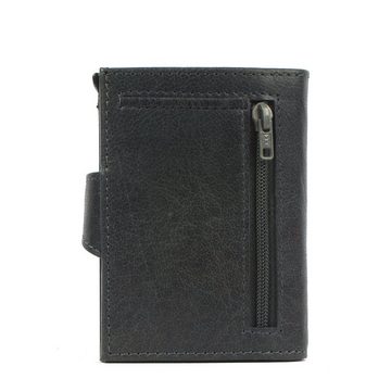 Margelisch Mini Geldbörse noonyu double leather, RFID Kreditkartenbörse aus Upcycling Leder