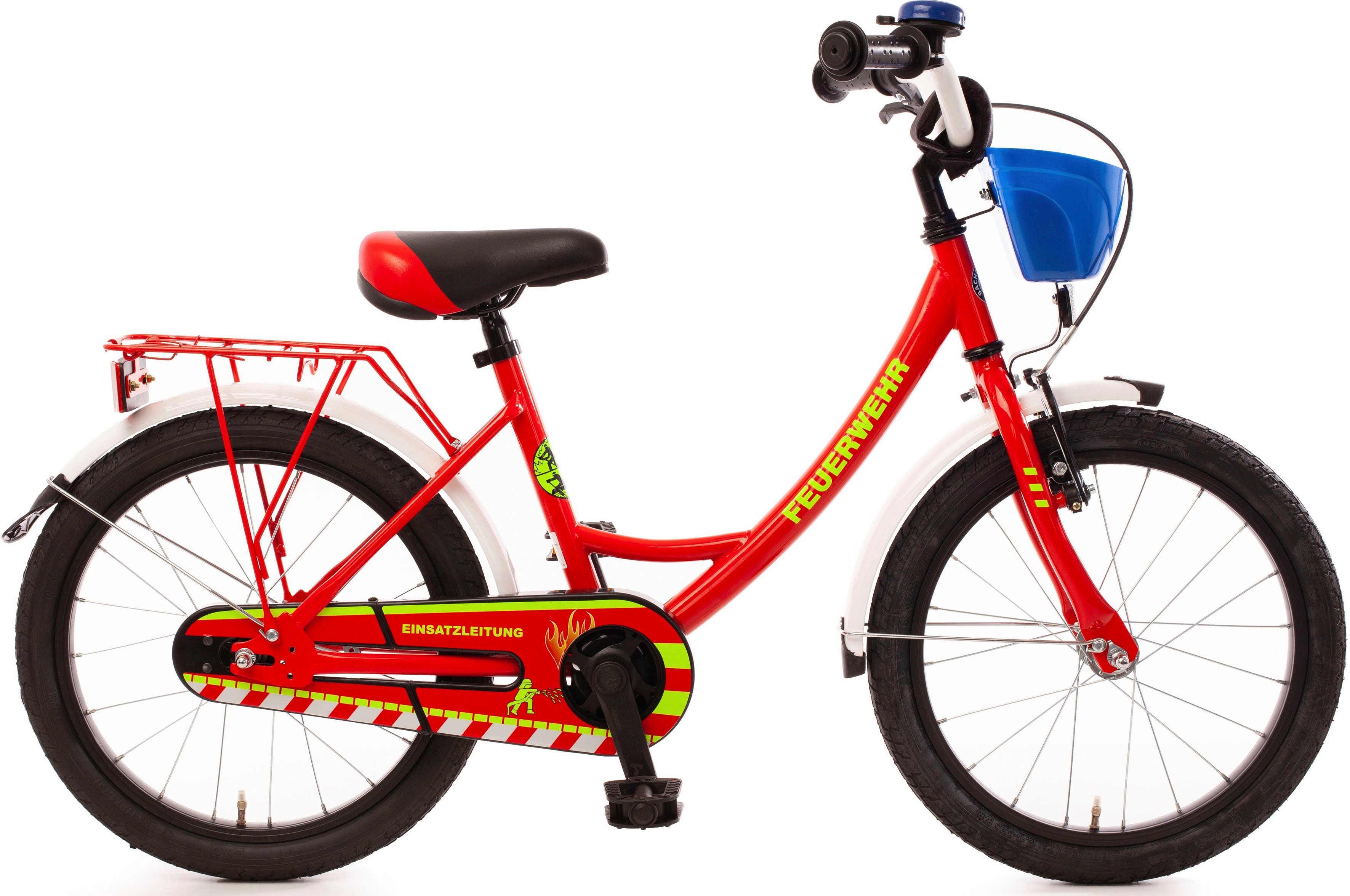 Kinderfahrrad 18" Feuerwehr