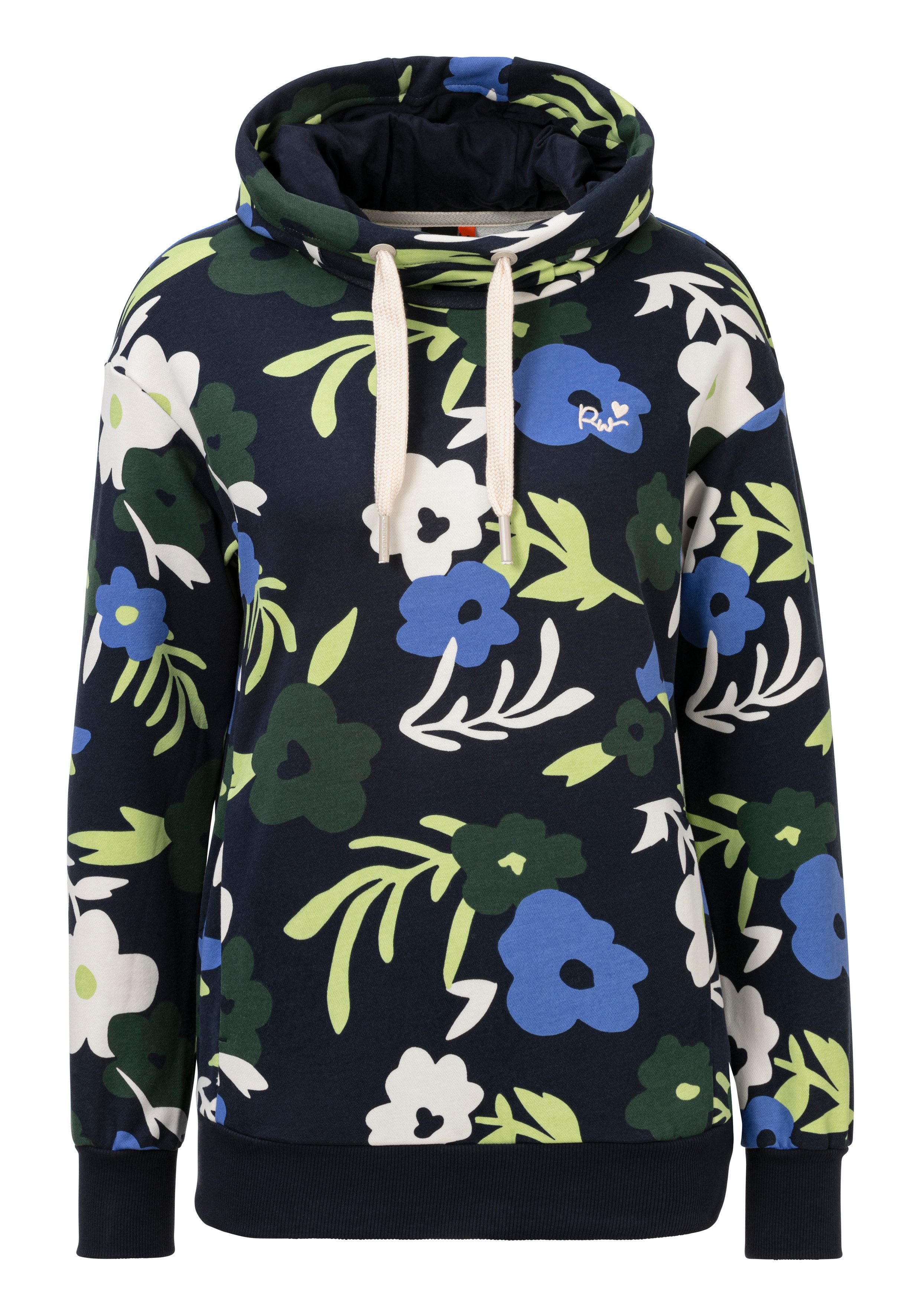 Ragwear Kapuzensweatshirt YODIS PRINT floraler Allover günstig online kaufen