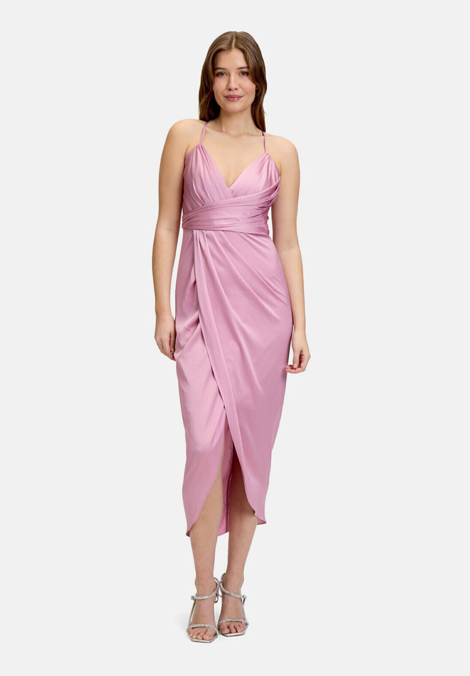 Vera Mont Abendkleid Damen mit Raffung Material