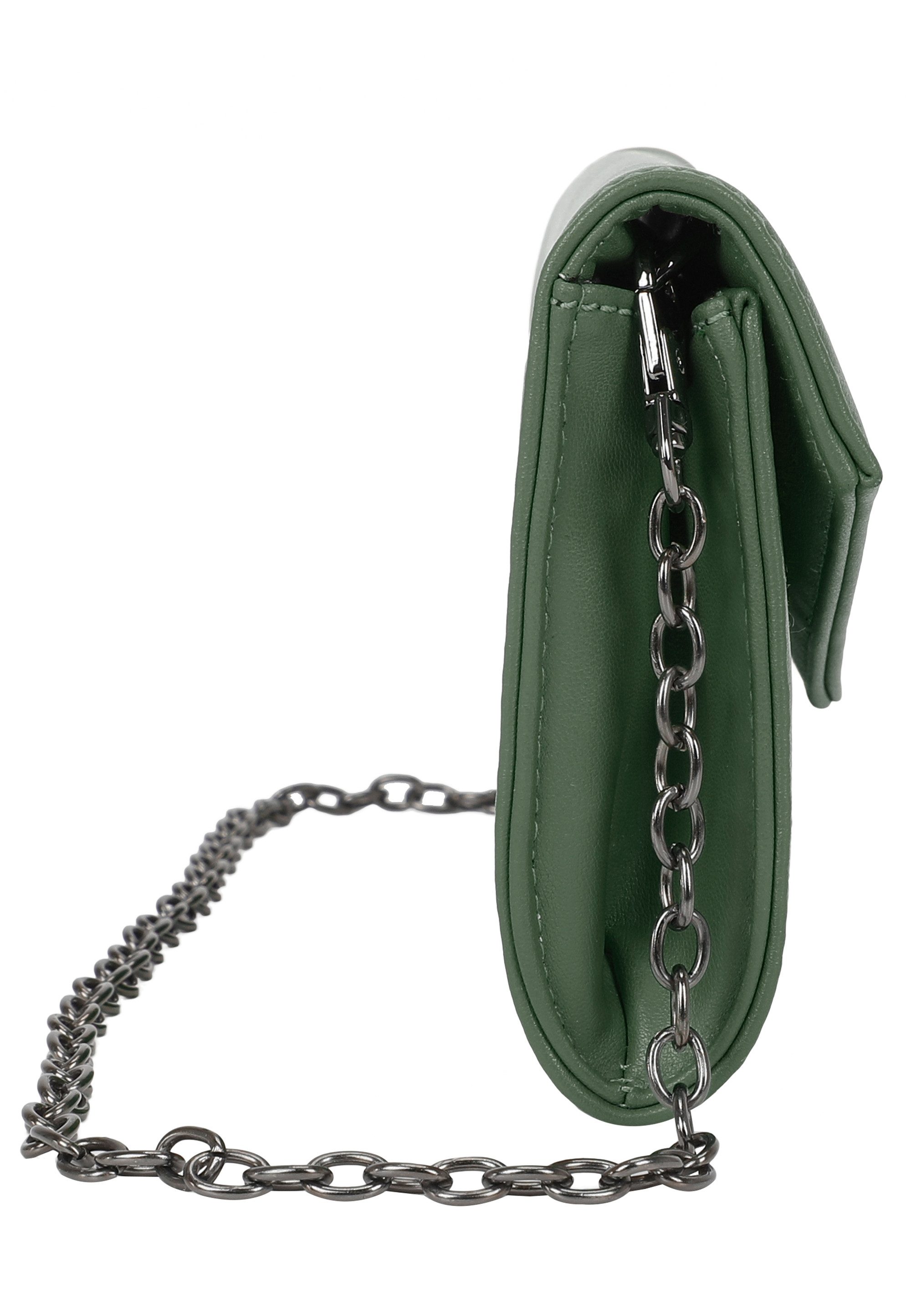 Buffalo Clutch Secco, with removable shoulder chain