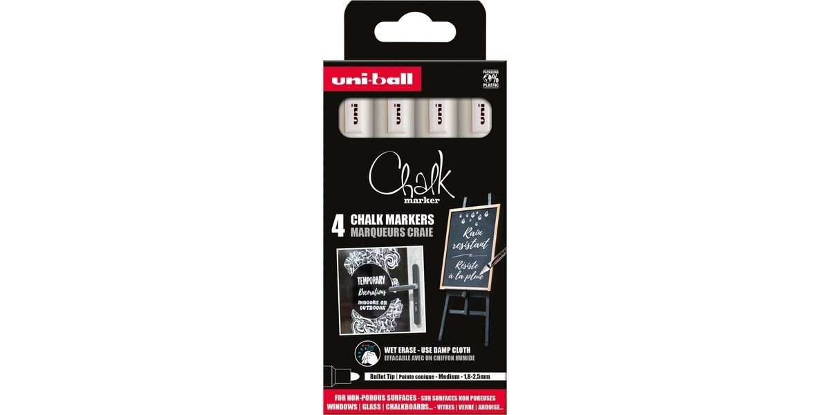 Uni Kreidemarker uni-ball Chalk PWE-5M Kreidemarker