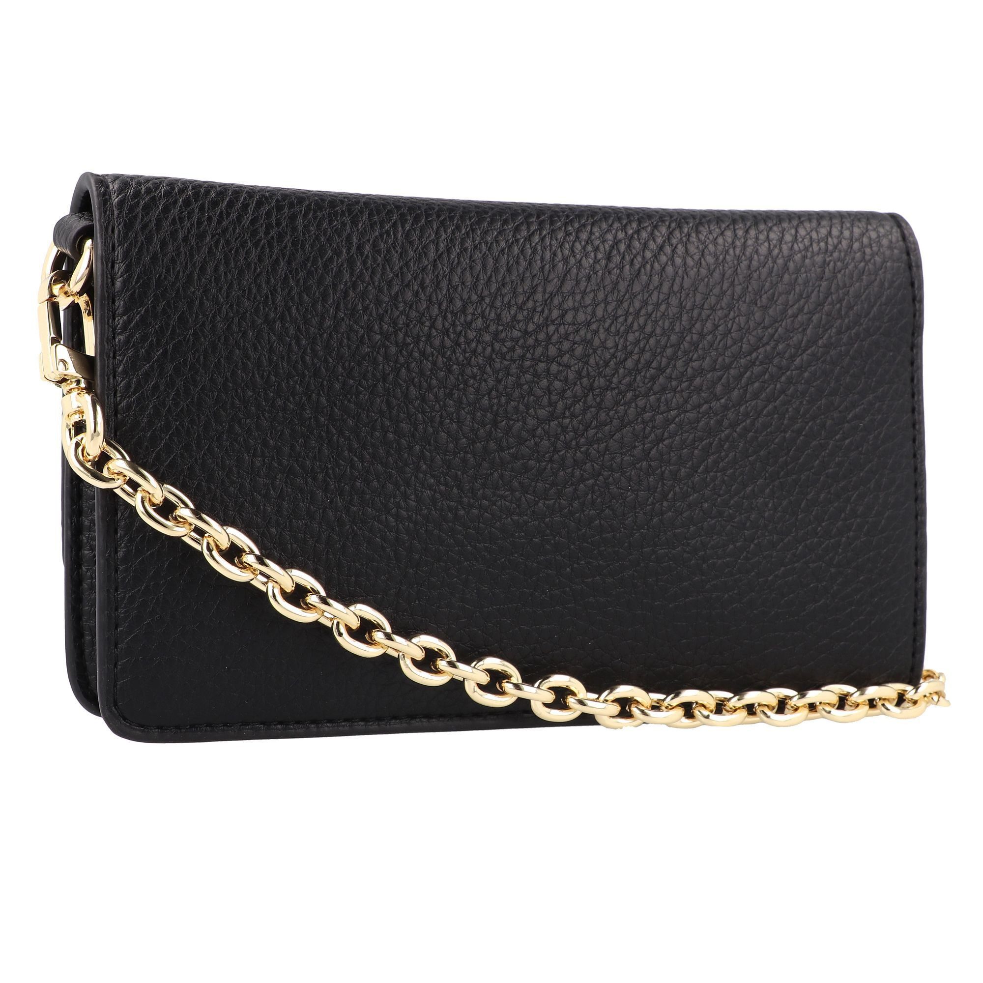 CHIARA FERRAGNI Clutch Eyelike buckle, Polyurethan