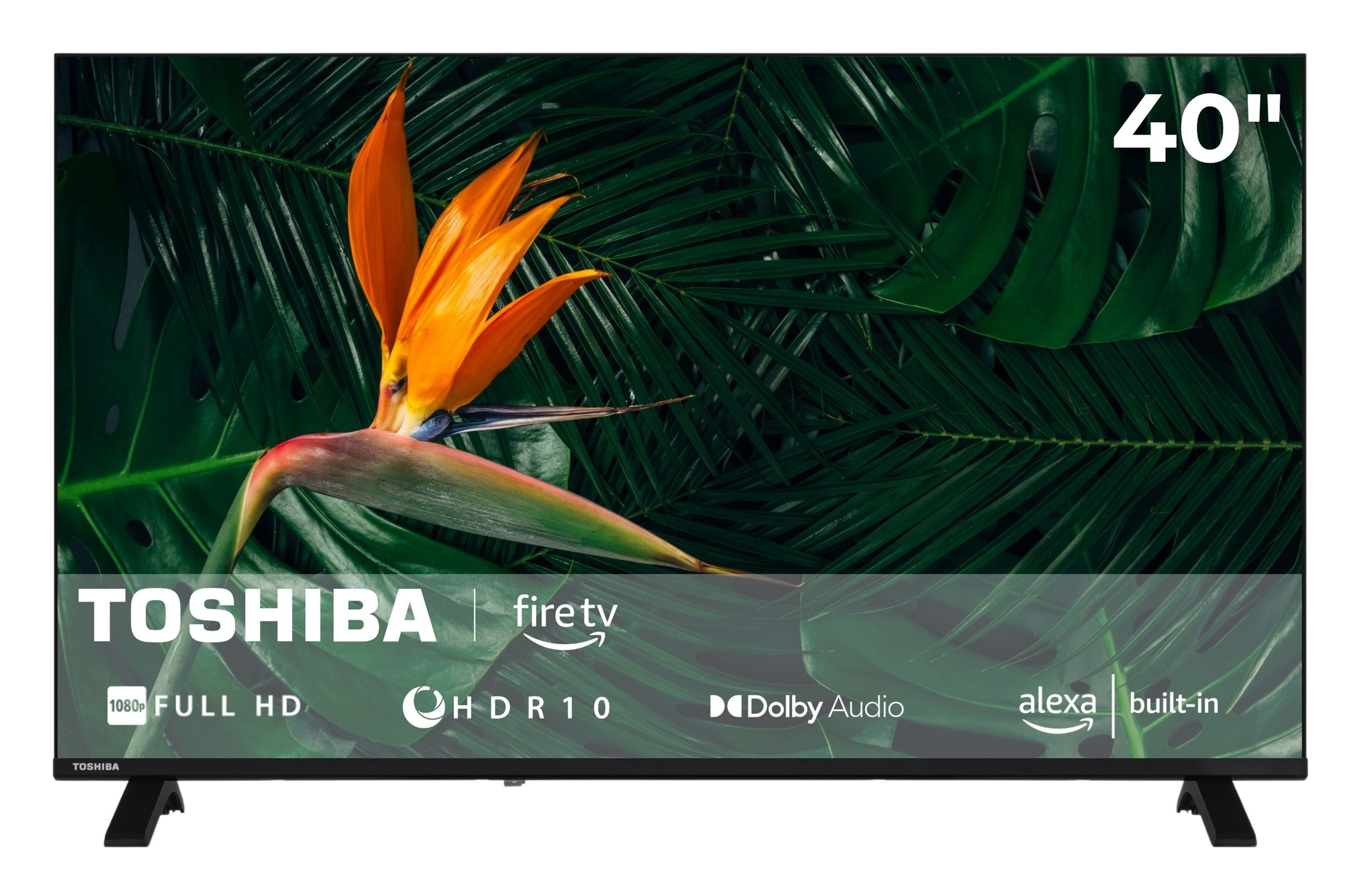 Toshiba 40LF2663DAZ LCD-LED Fernseher (100 cm/40 Zoll, Full HD, Fire TV, HDR, Triple-Tuner, Alexa Built-In, Bluetooth)