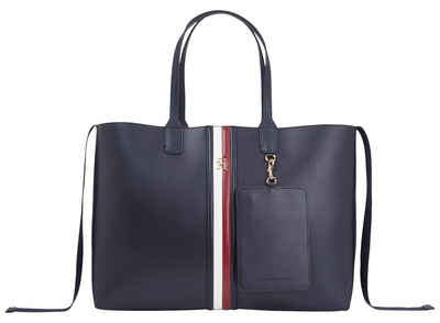 Tommy Hilfiger Shopper ICONIC TOMMY TOTE PUFFY, Handtasche Damen Tasche Damen Henkeltasche