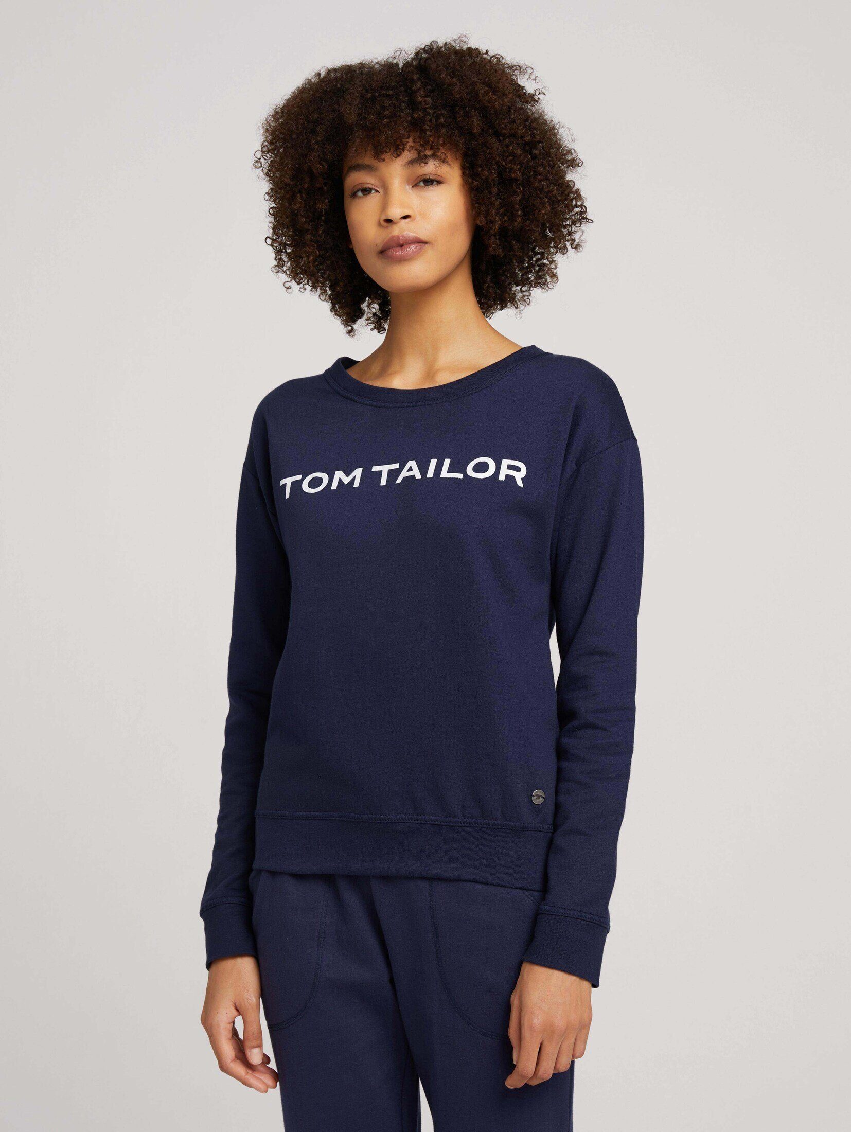 TOM TAILOR Nachthemd Loungewear Sweatshirt günstig online kaufen