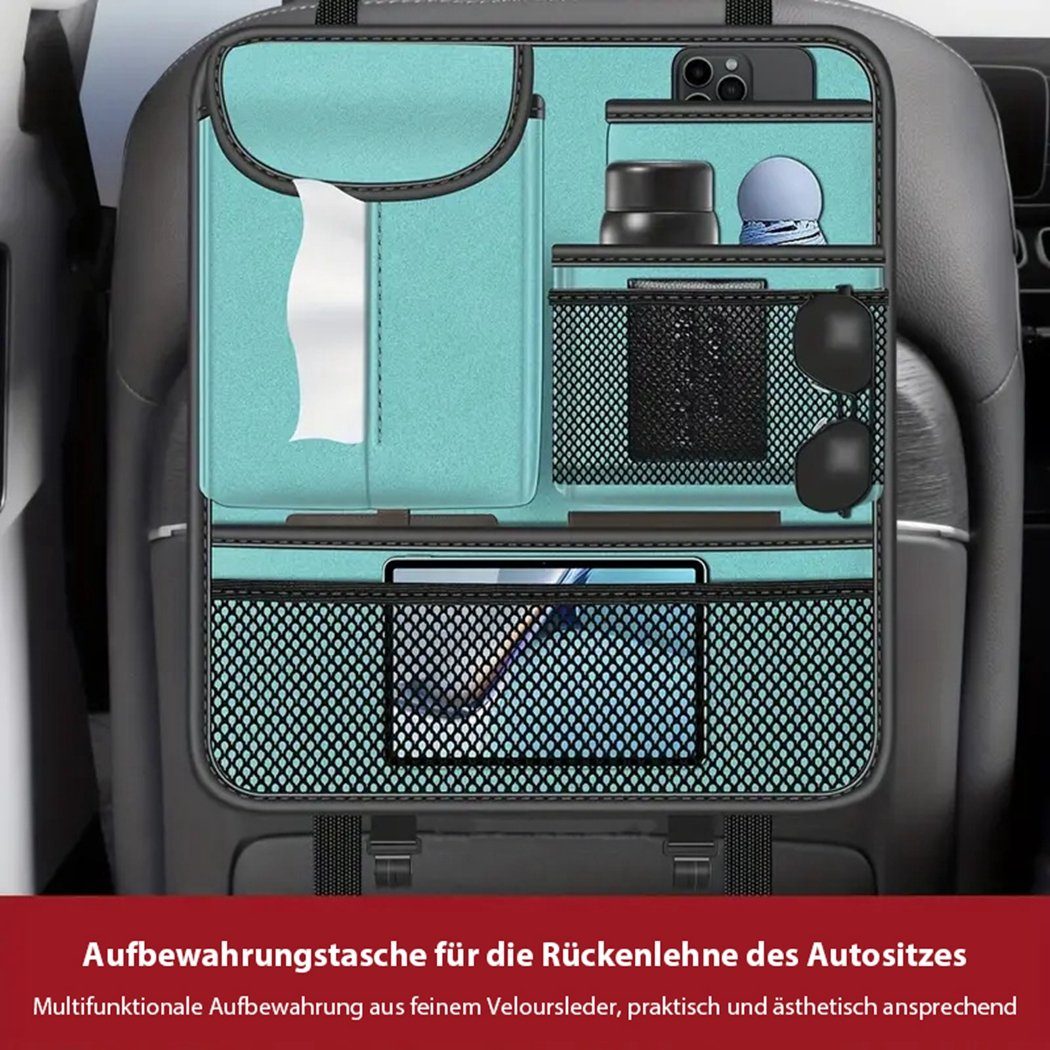 Autositzlehne Braun Hängende die TUABUR Auto-Rückenlehnentasche Aufbewahrungstasche für