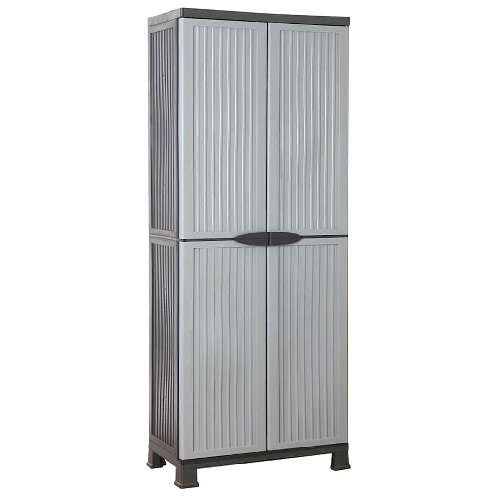 vidaXL Mehrzweckschrank Kunststoffschrank 68x39x171,5 cm (1-St)