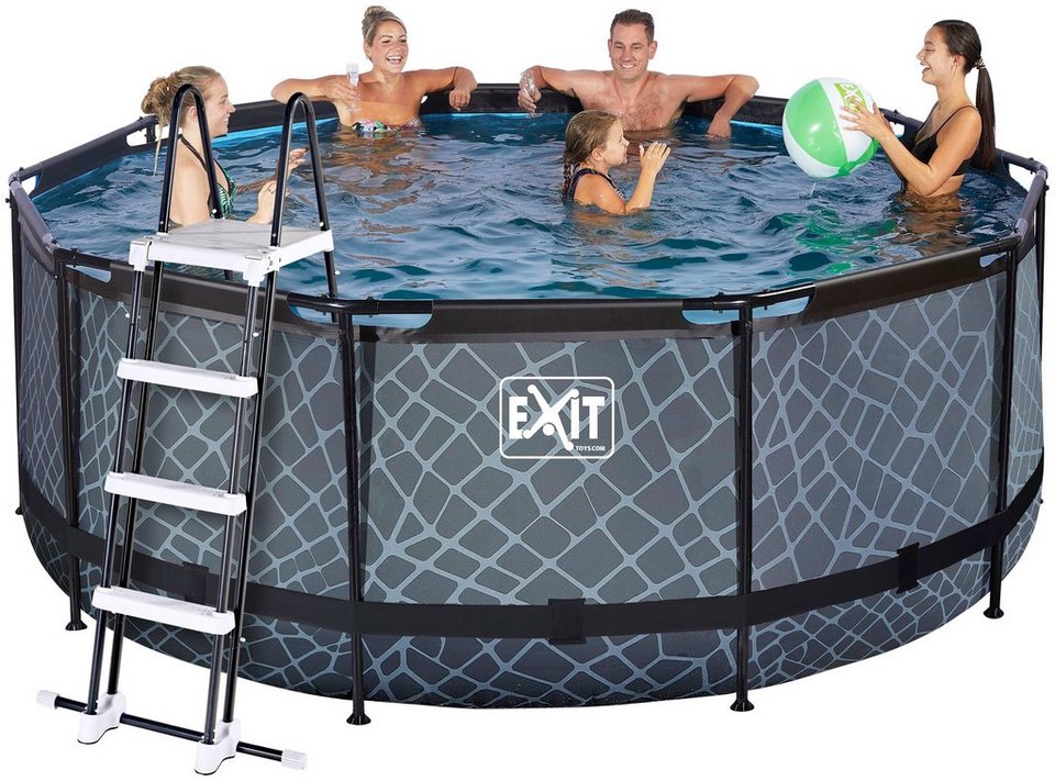 EXIT Framepool ØxH: 360x122 cm, mit Kartuschenfilter ... EXIT Framepool ØxH: 360x122 cm, mit Kartuschenfilter ...