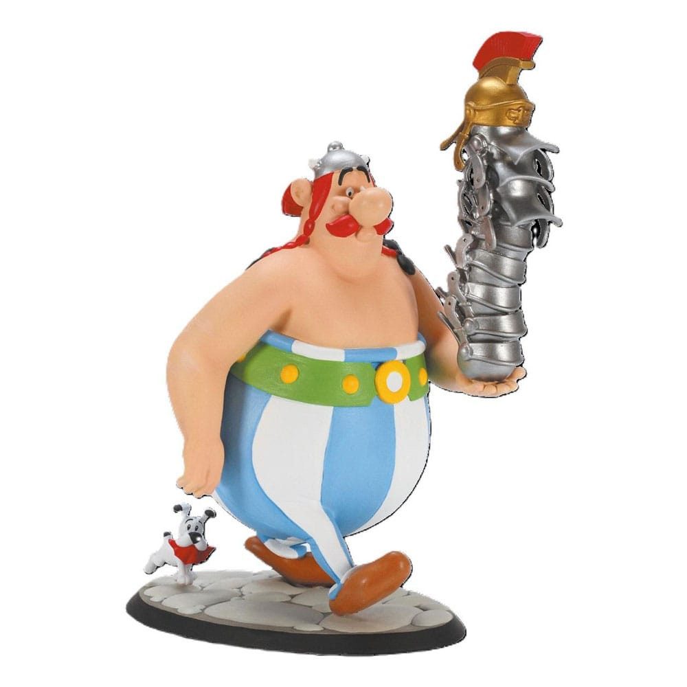 Llavero De Obélix E Idefix 4 Cm – Astérix El Galo, Clip Metálico Grande, Acabado Esmaltado Y Resistente