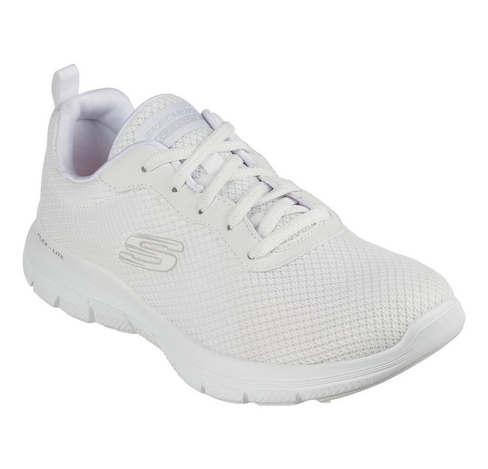 Skechers Skechers – Flex Appeal 4.0 Brilliant View – Weiß Schnürschuh