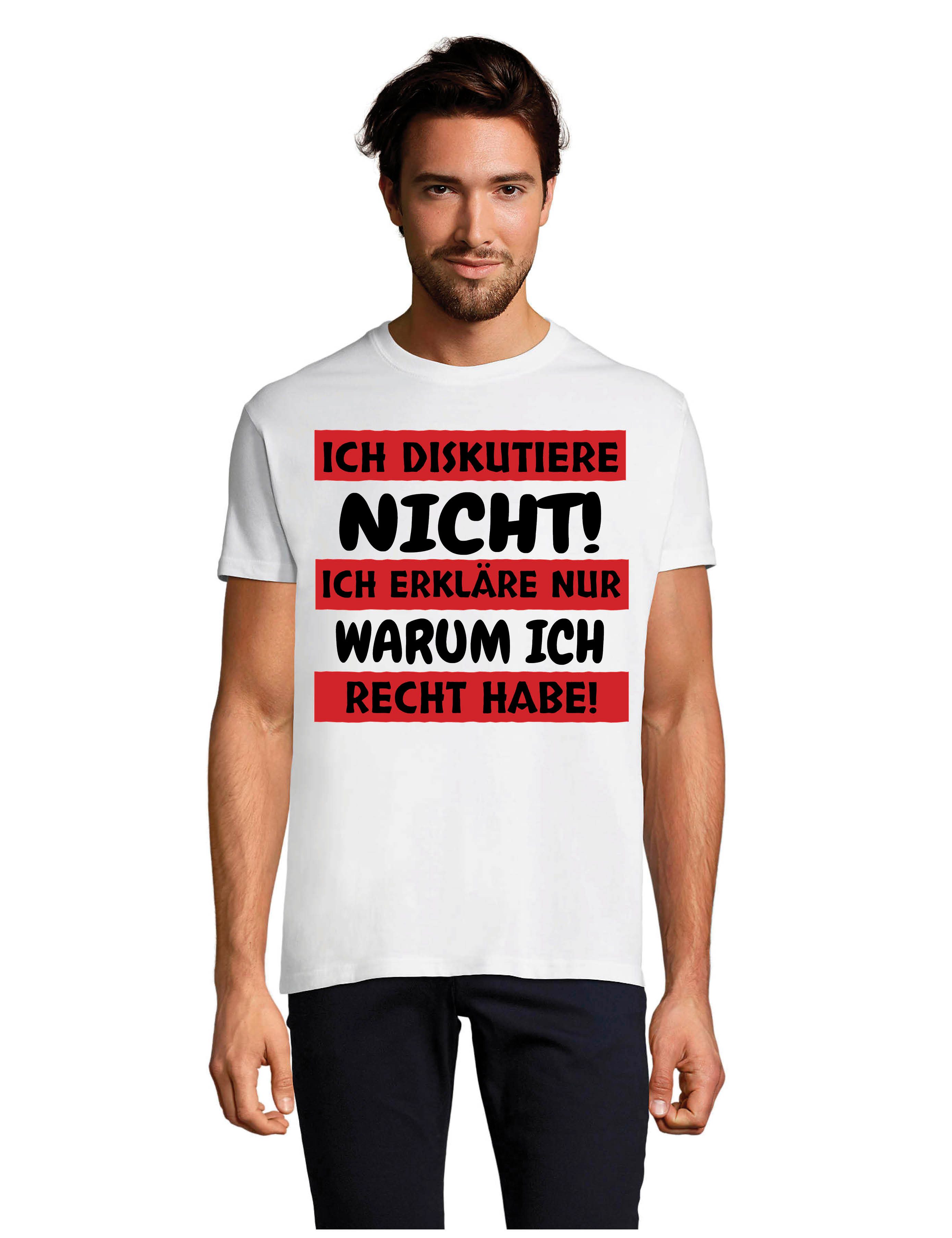 Youth Designz T-Shirt "Ich diskutiere nicht" günstig online kaufen